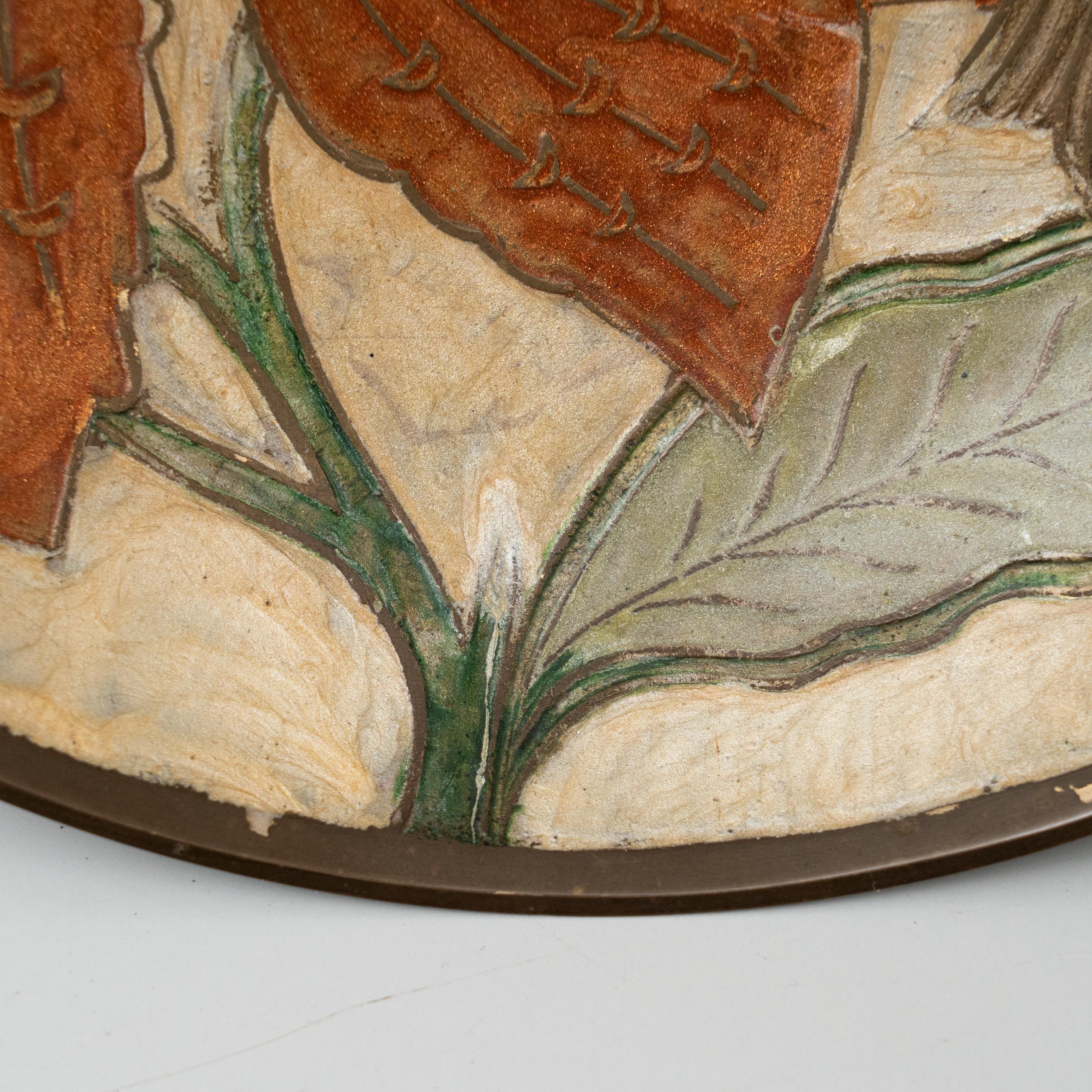 Fruttiera in ottone Century, 1980 circa in vendita 3