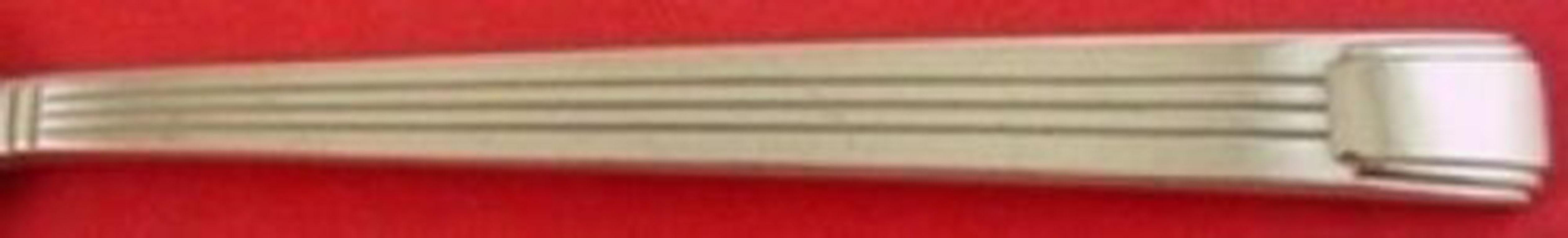 Sterling silver asparagus fork pierced 9 1/2