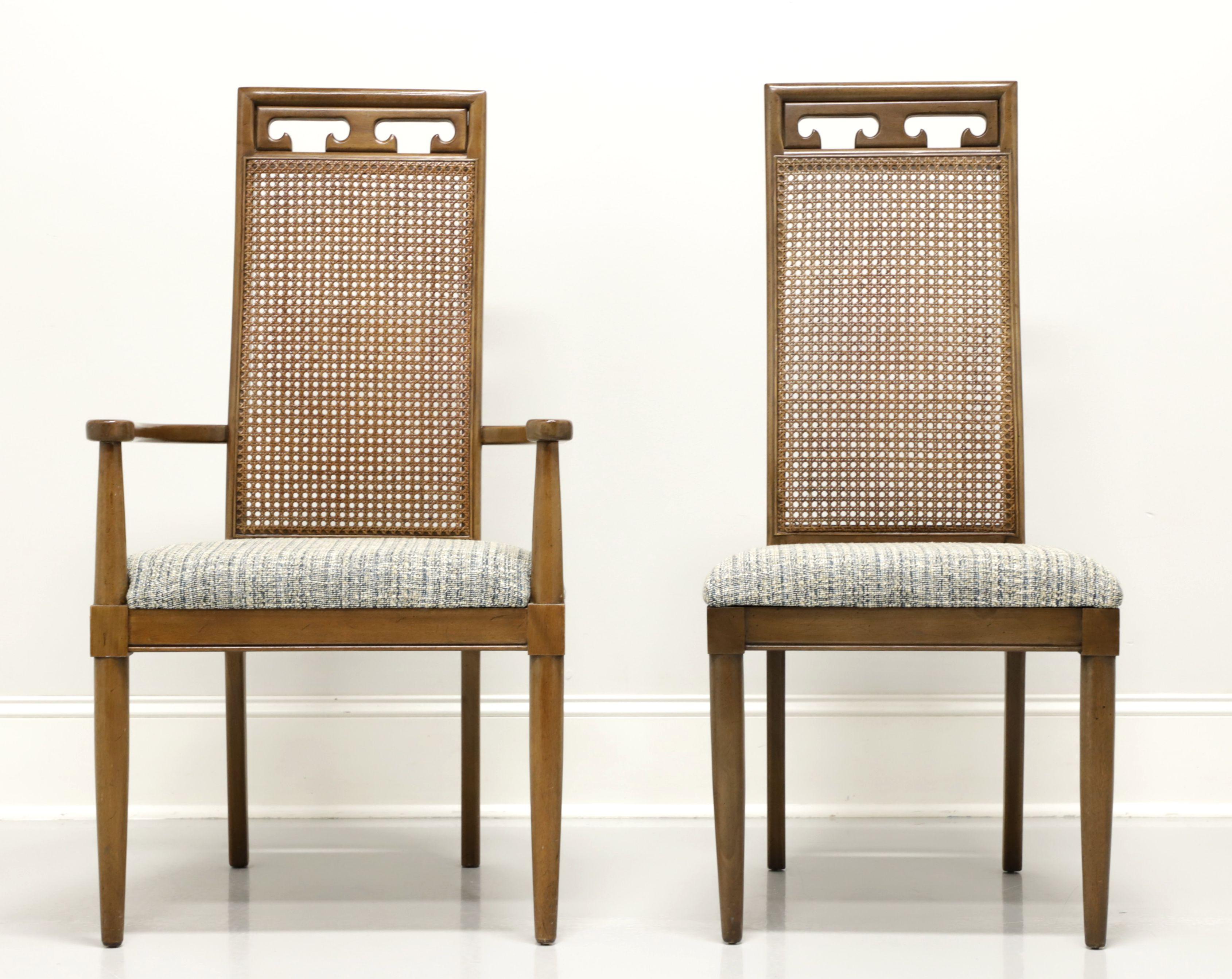CENTURY Esszimmerstühle aus Nussbaumholz im spanischen Stil, 6er-Set im Zustand „Gut“ im Angebot in Charlotte, NC