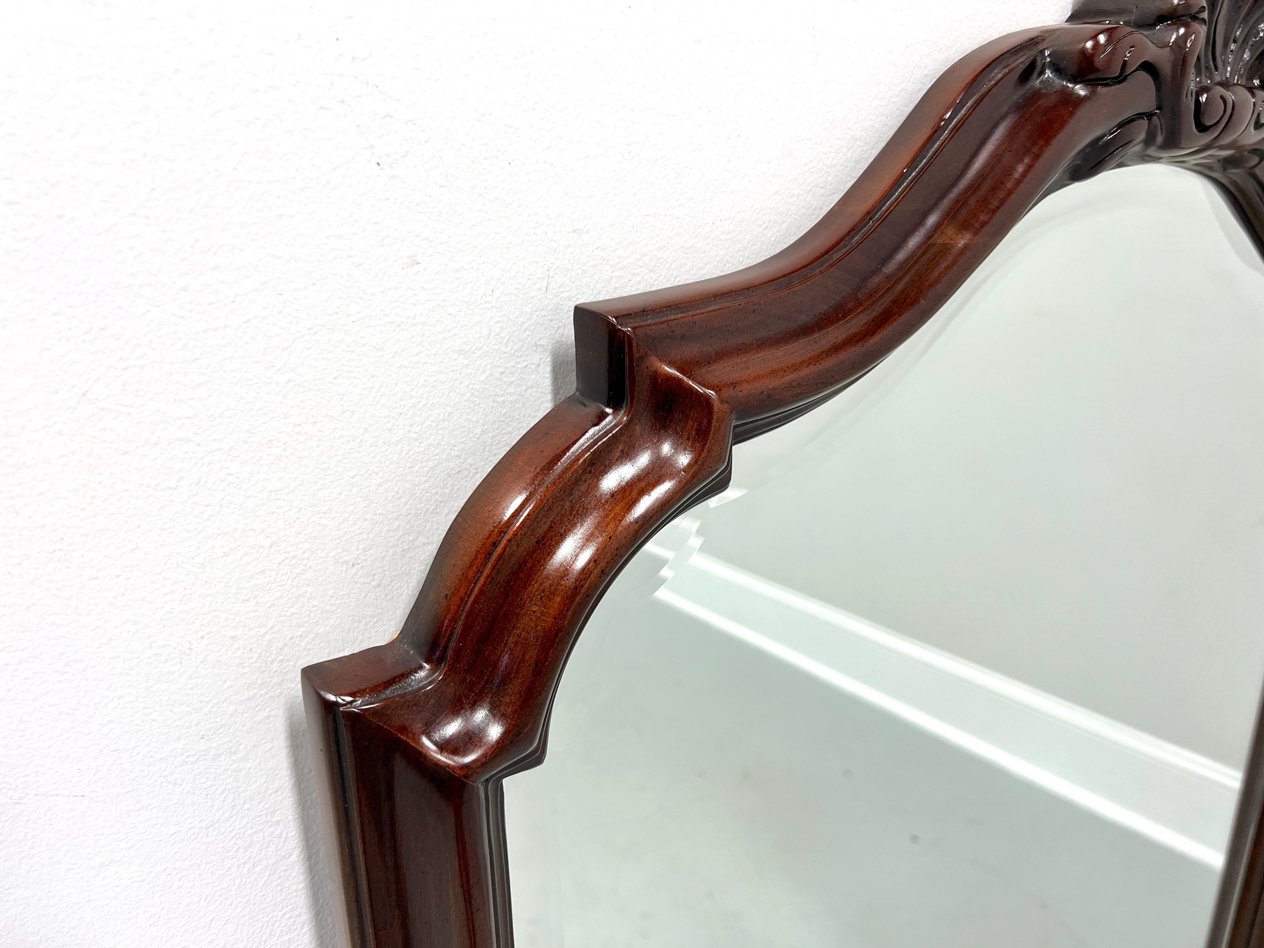 Other CENTURY Cardella Collection Cherry Italian Provincial Beveled Wall Mirror For Sale