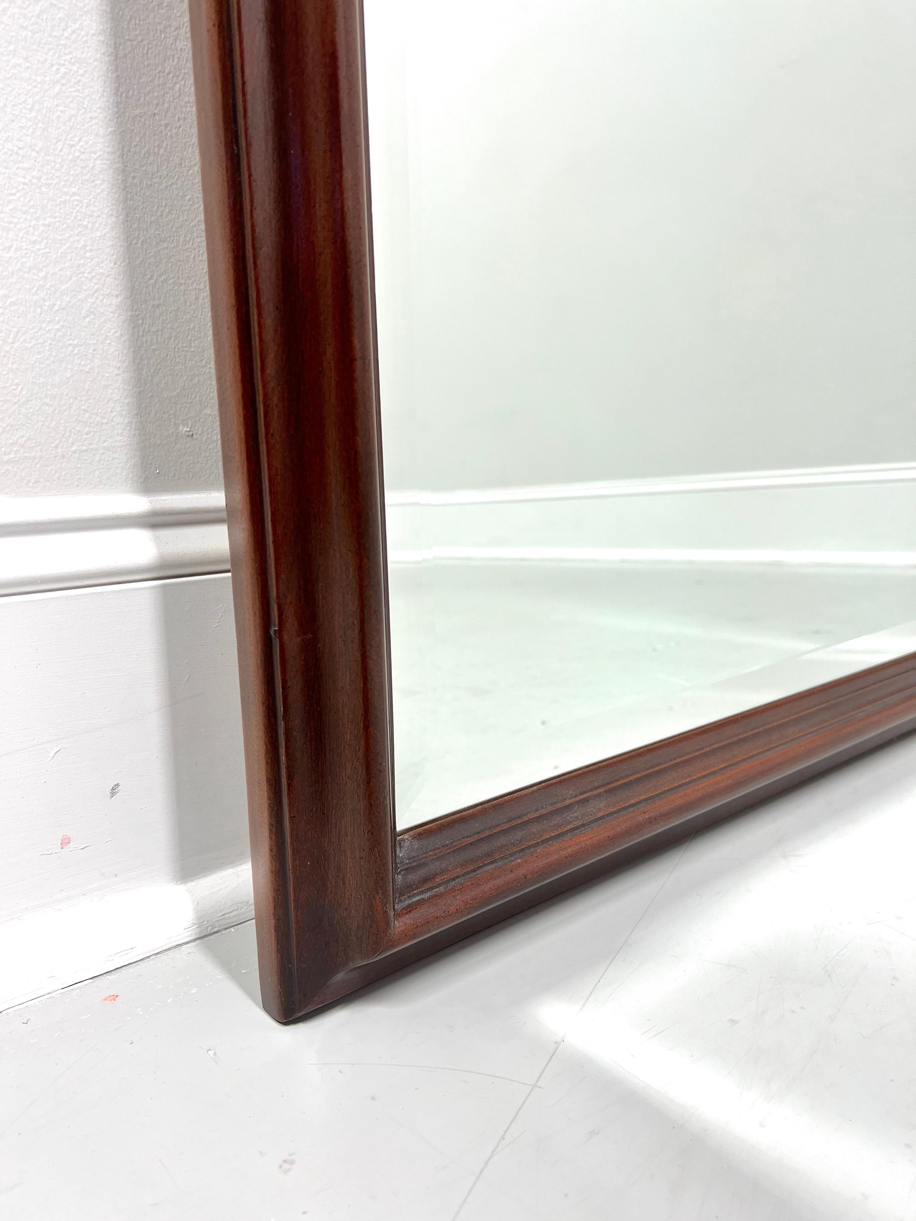CENTURY Cardella Collection Cherry Italian Provincial Beveled Wall Mirror In Good Condition For Sale In Charlotte, NC
