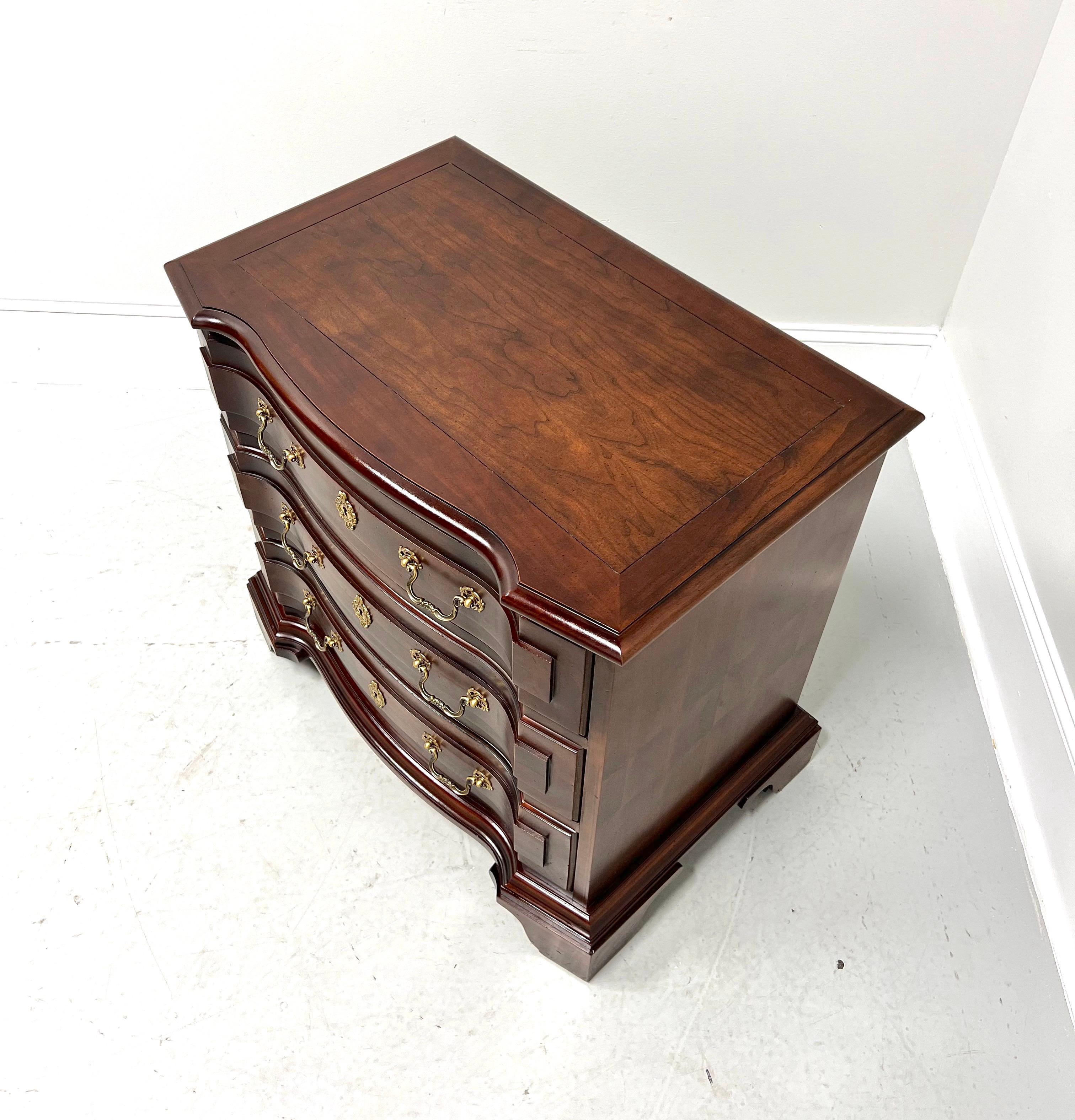 Other CENTURY Cardella Collection Cherry Italian Provincial Three-Drawer Nightstand For Sale