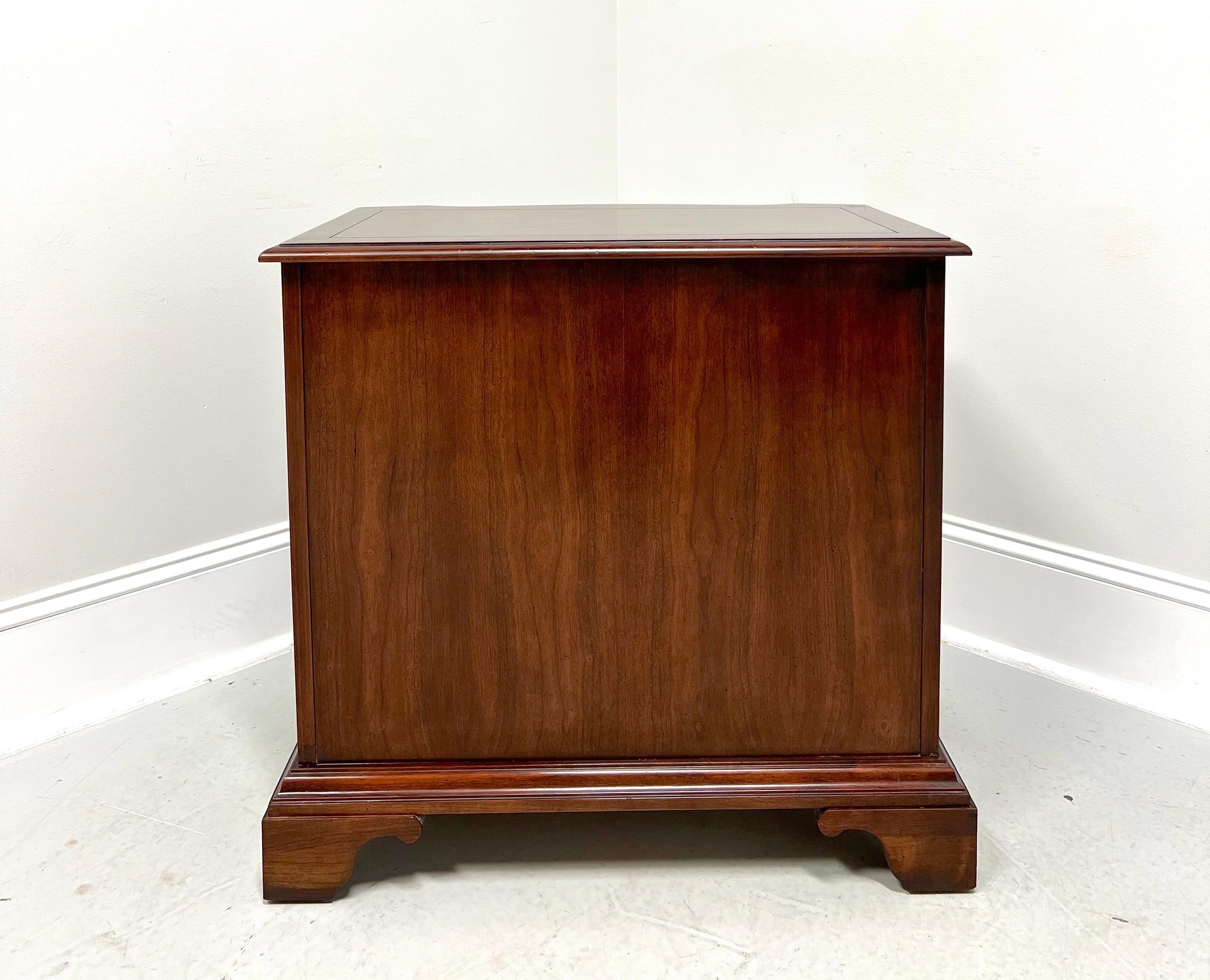 CENTURY Cardella Collection Cherry Italian Provincial Three-Drawer Nightstand In Good Condition For Sale In Charlotte, NC