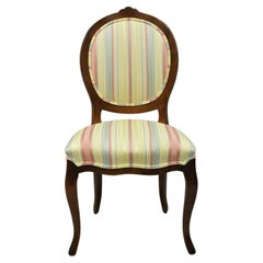 Century Chair Co Victorian Style Balloon Back Cherry Dining Side Chair