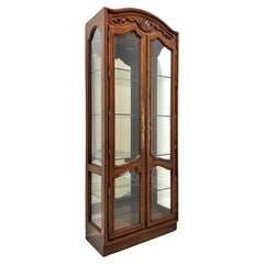 CENTURY Chardeau Collection Cherry French Provincial Curio Cabinet
