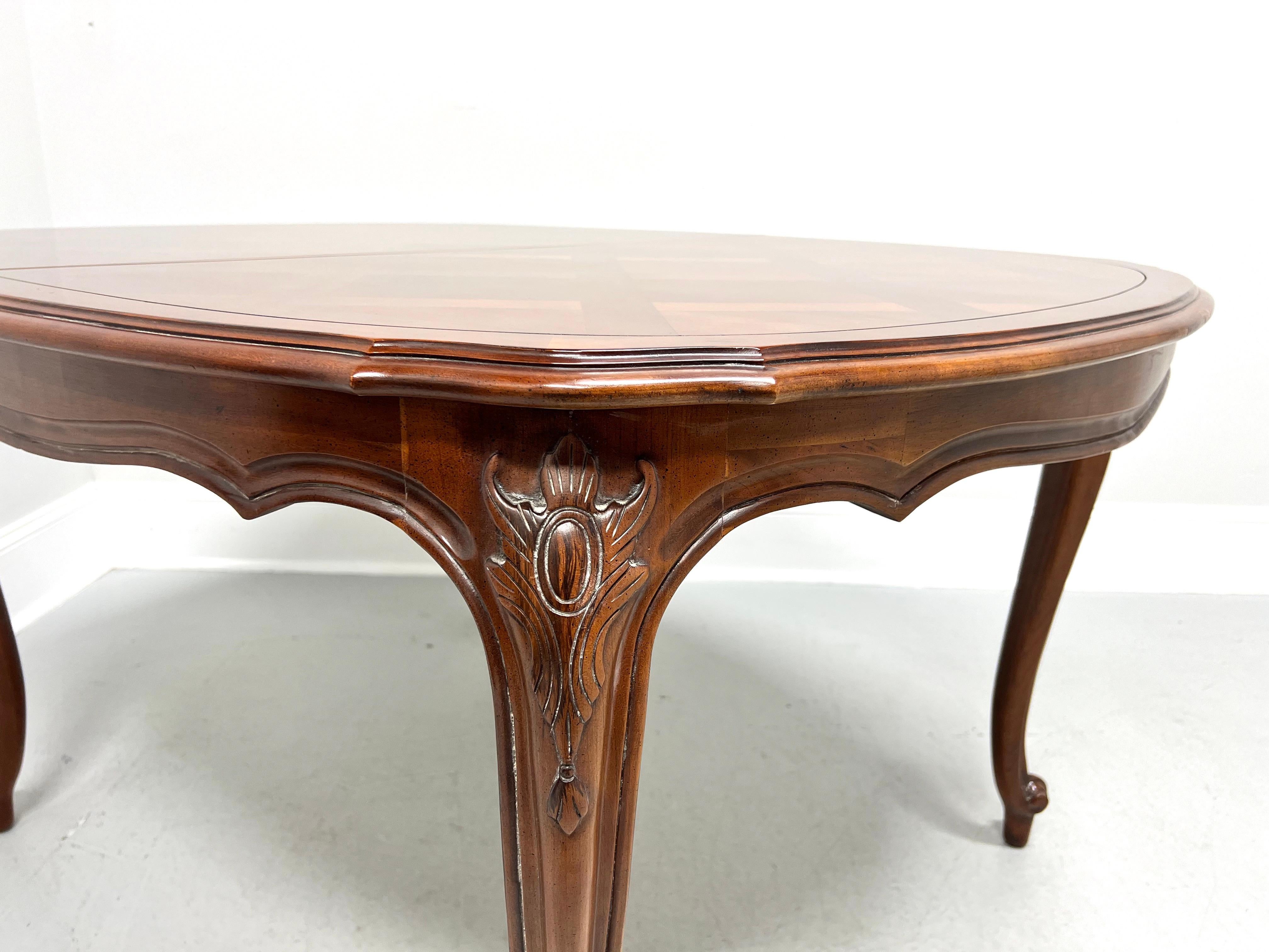 CENTURY Chardeau Collection Cherry French Provincial Oval Dining Table 3