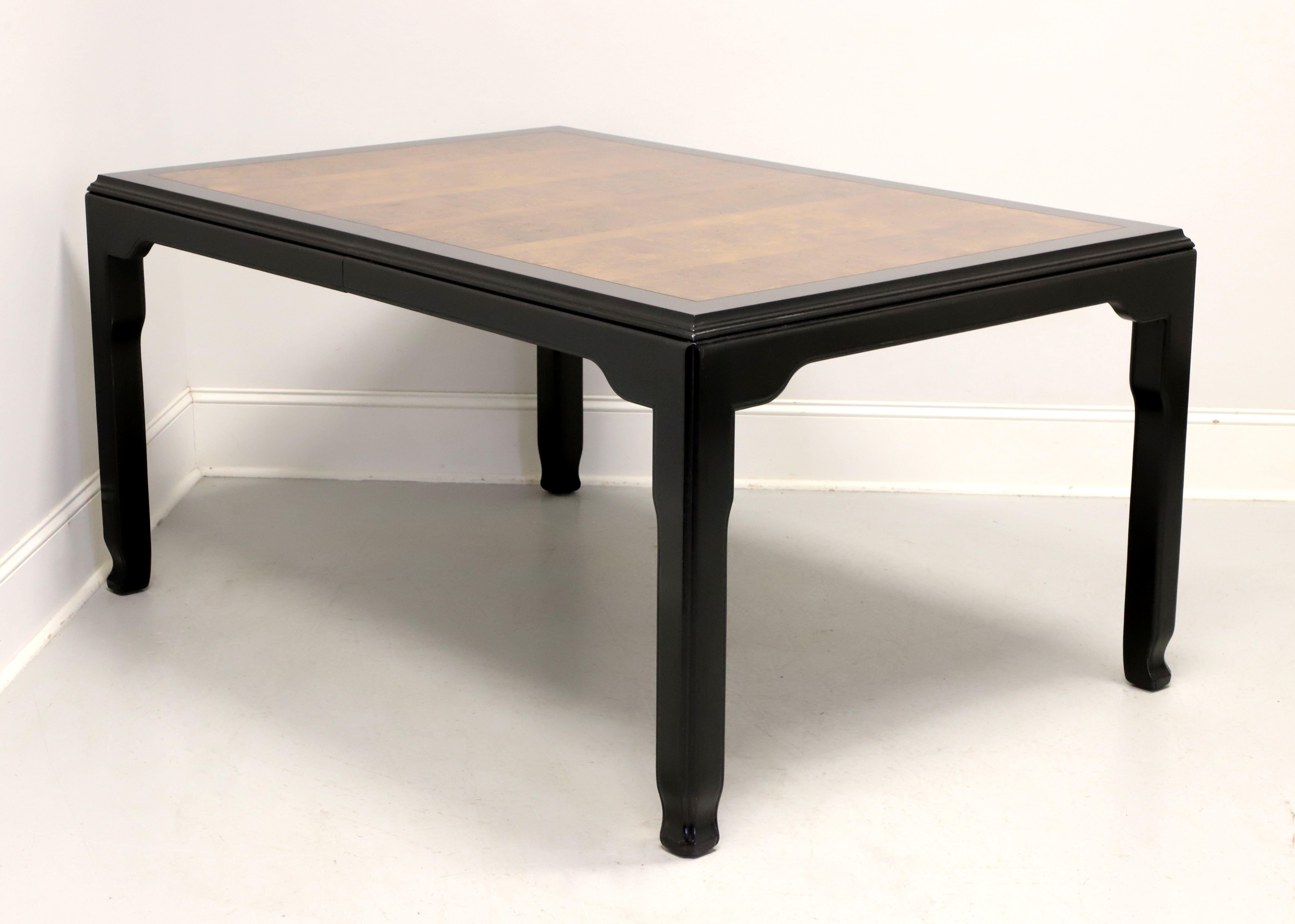 An Asian Chinoiserie style dining table by high-quality furniture maker Century, from their 