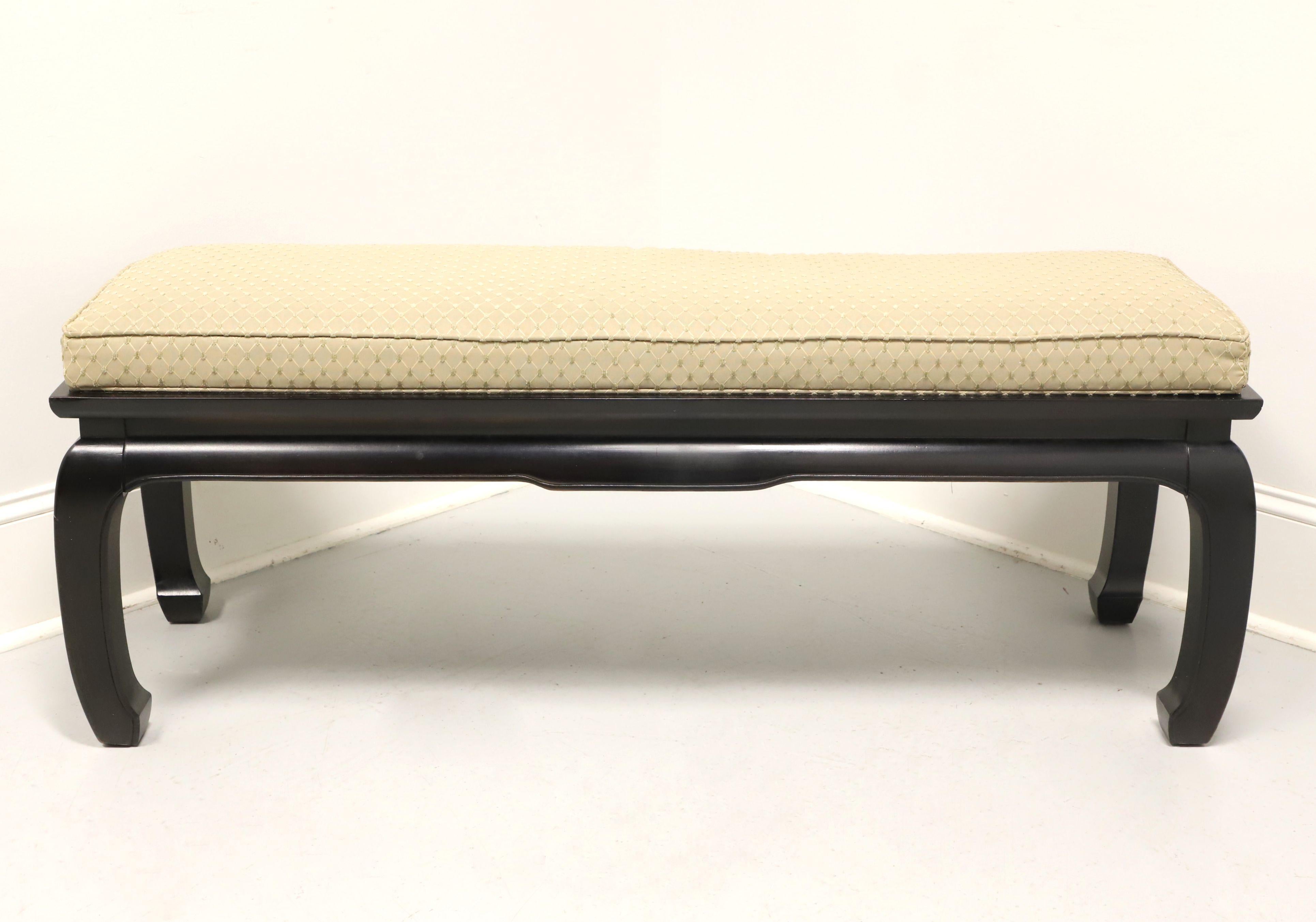 An Asian influenced bench by top-quality furniture maker Century Furniture, from their 