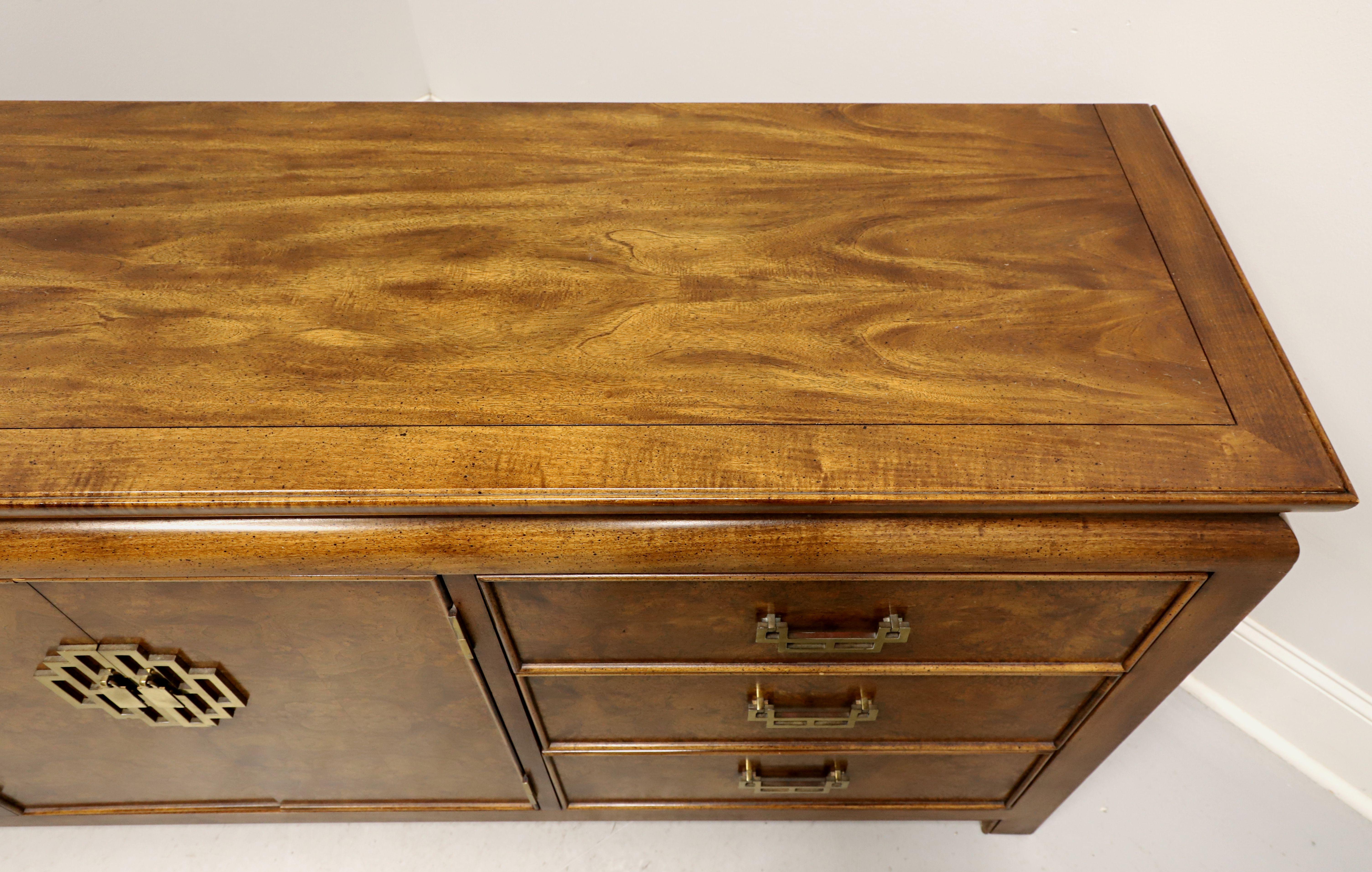 CENTURY Chin Hua by Raymond Sobota Asian Chinoiserie Triple Dresser In Good Condition For Sale In Charlotte, NC