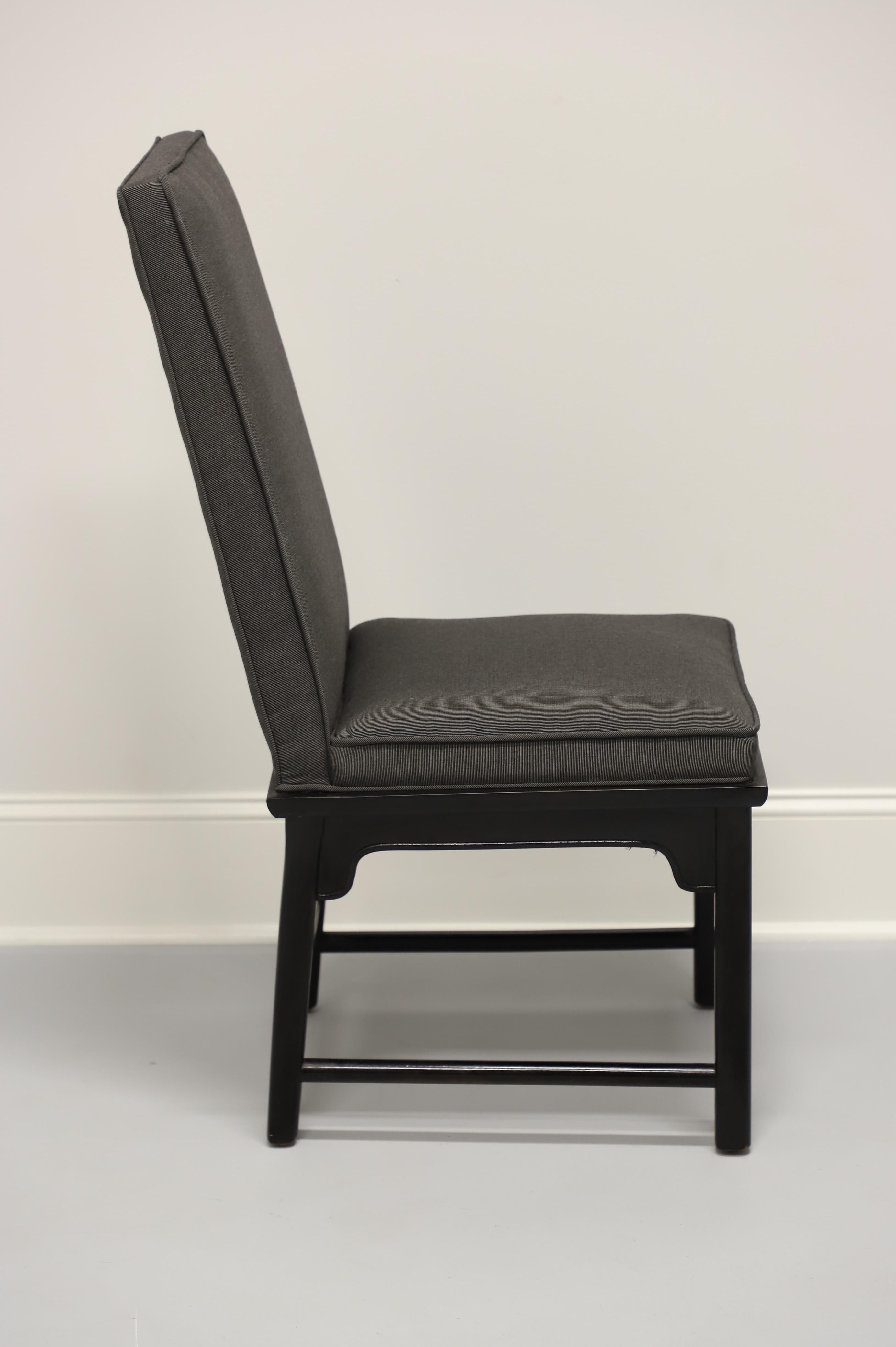 Chinoiserie CENTURY Chin Hua by Raymond Sobota Black Lacquer Side Chair