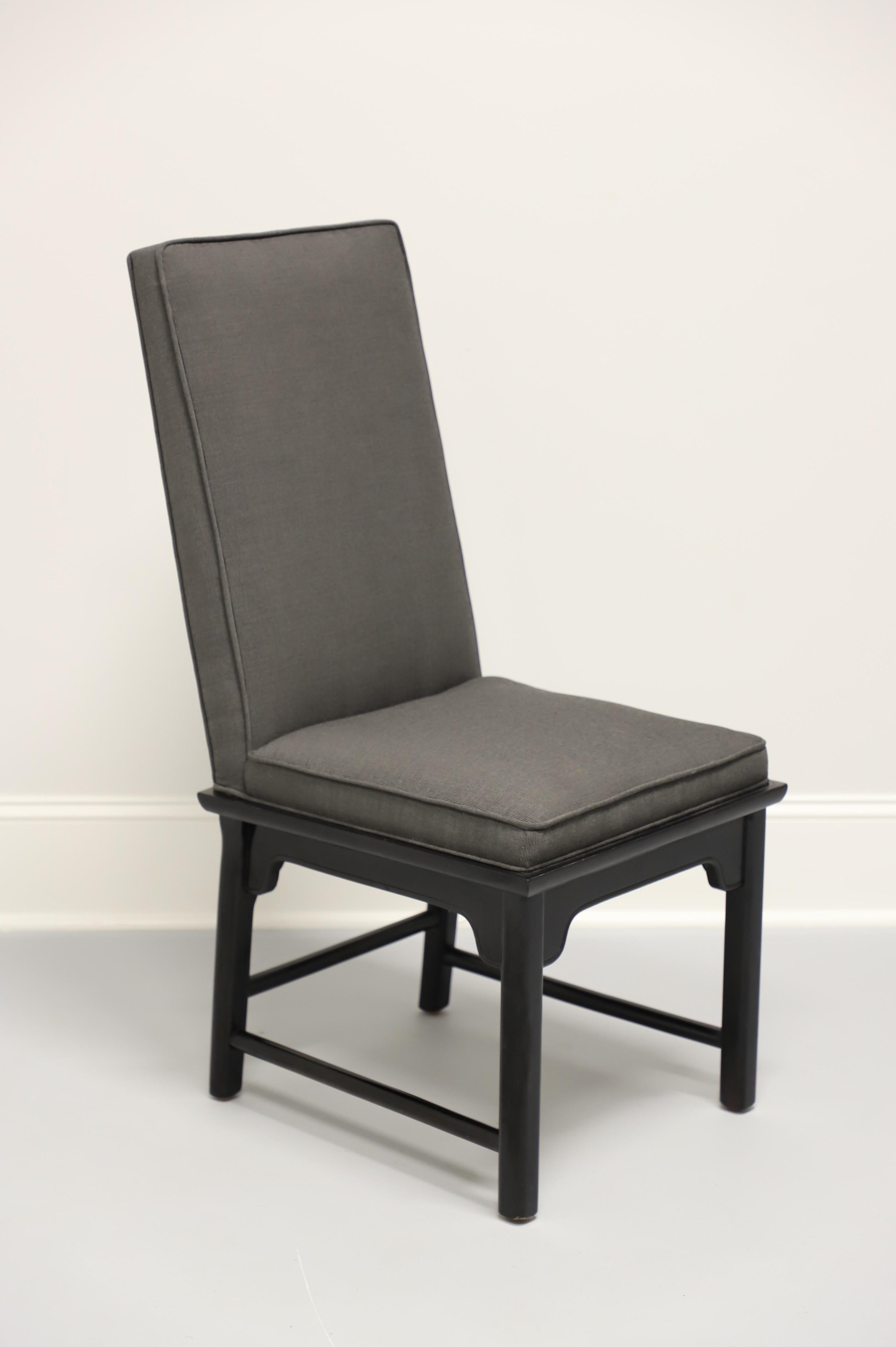 CENTURY Chin Hua by Raymond Sobota Black Lacquer Side Chair 2