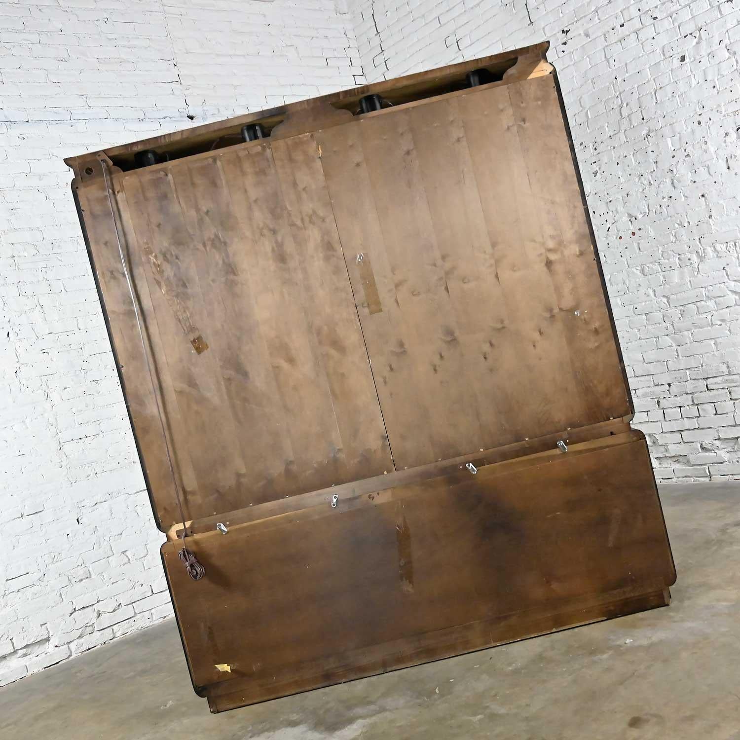 Century Chinoiserie Chin Hua Dbl Display China Cabinet Bookcase Raymond Sobota 5