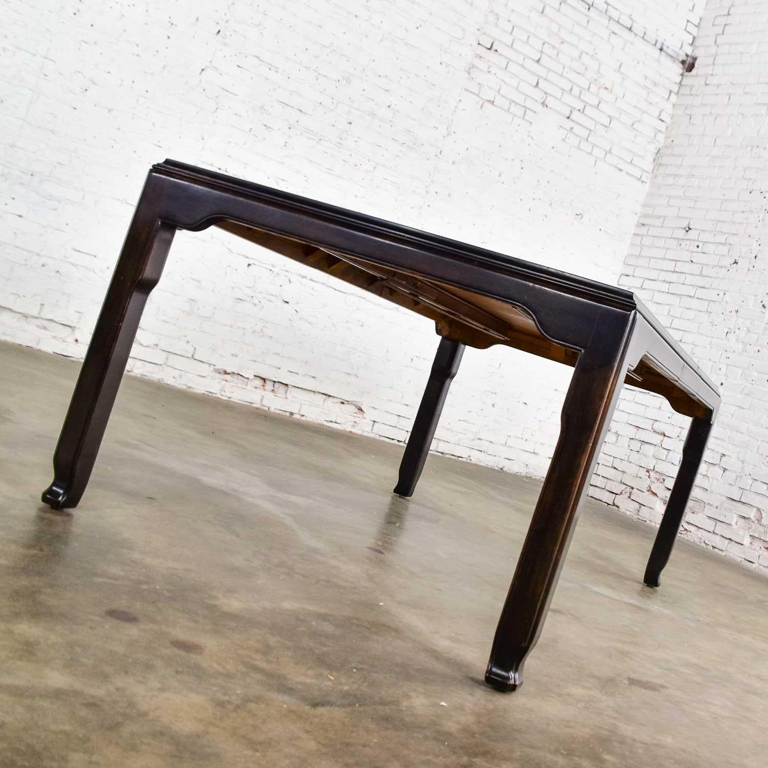 Century Chinoiserie Hollywood Regency Chin Hua Dining Table by Raymond K. Sobota 6