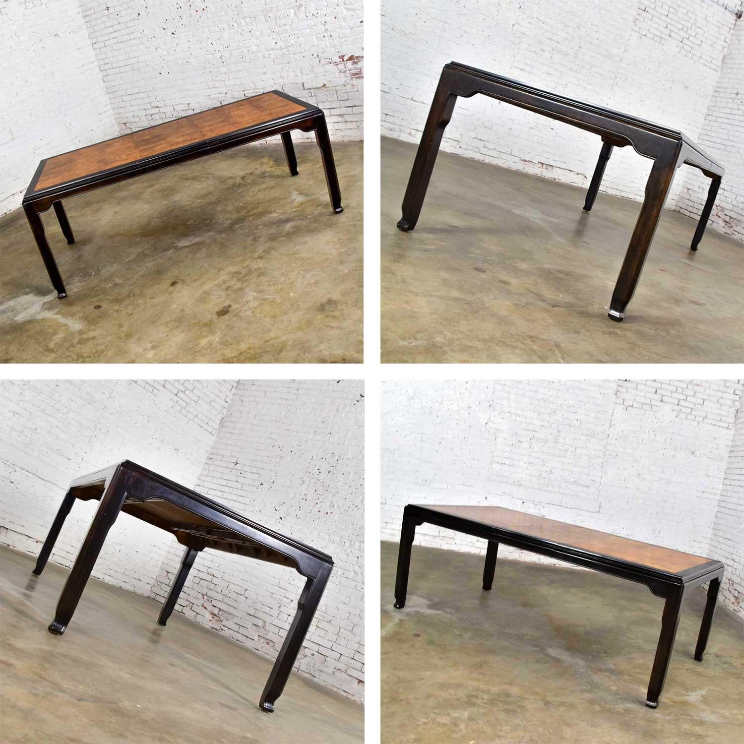 Century Chinoiserie Hollywood Regency Chin Hua Dining Table by Raymond K. Sobota 9