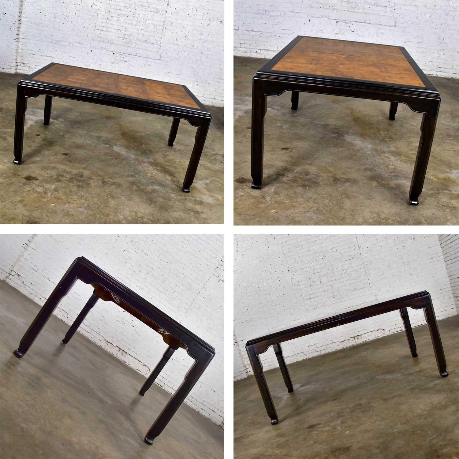 Century Chinoiserie Hollywood Regency Chin Hua Dining Table by Raymond K. Sobota 10