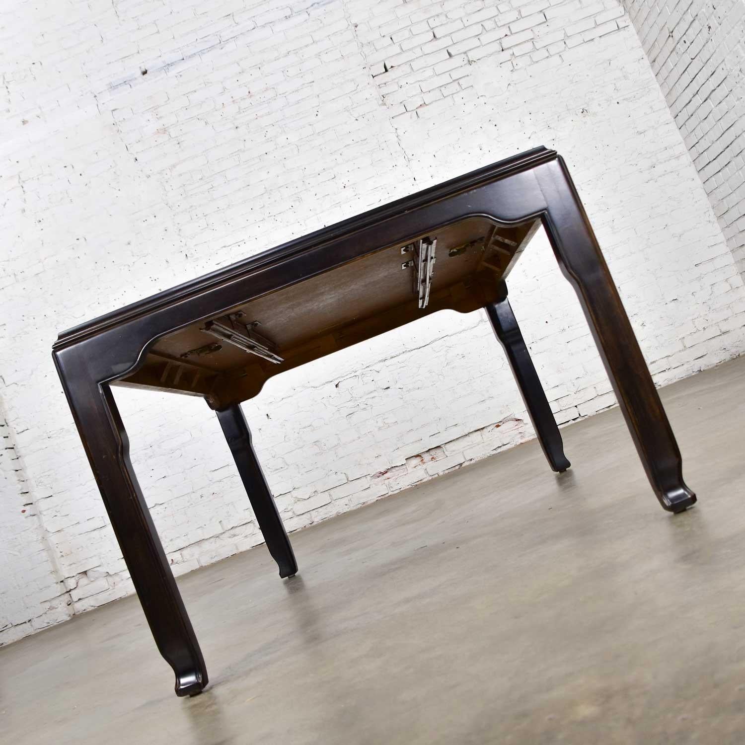 American Century Chinoiserie Hollywood Regency Chin Hua Dining Table by Raymond K. Sobota