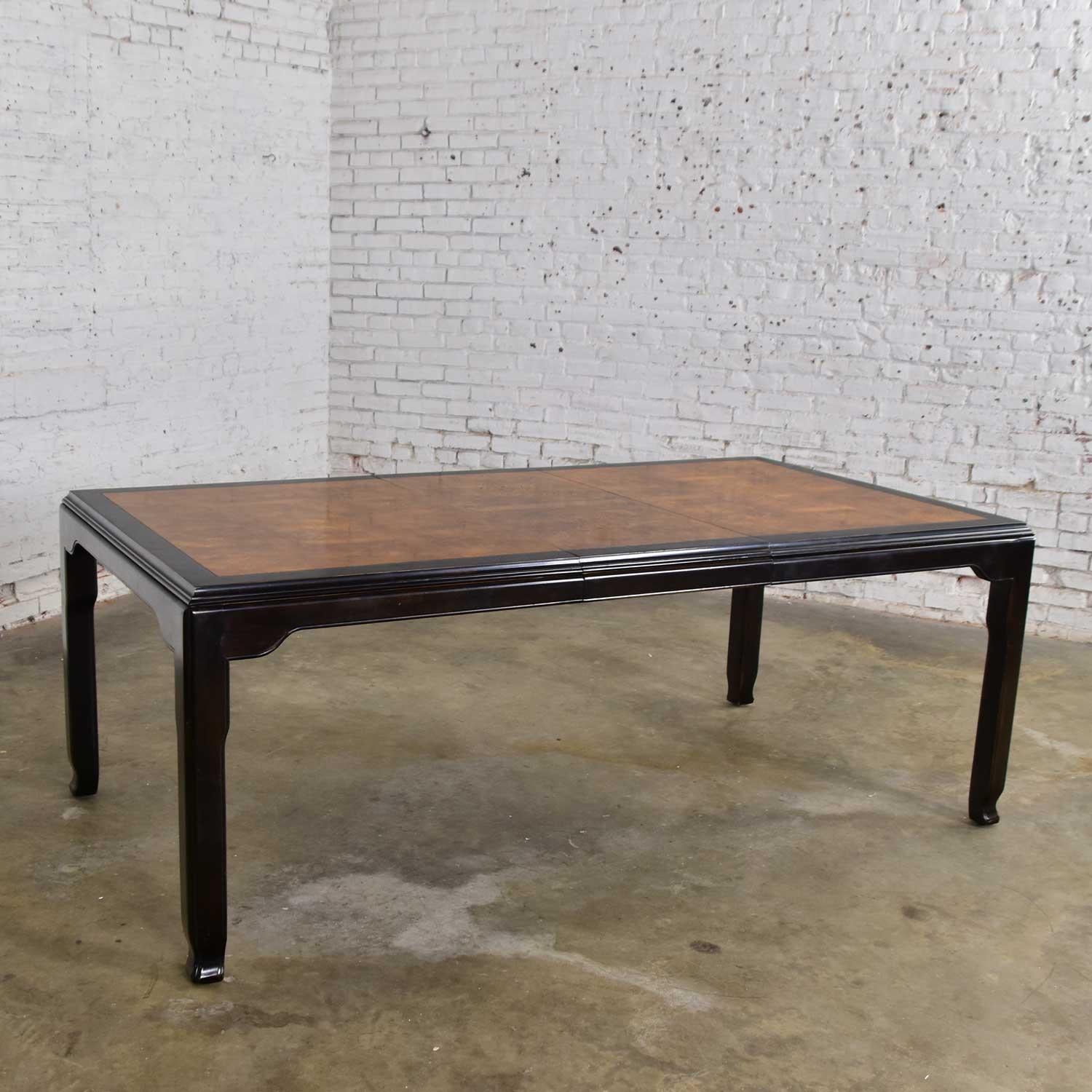 Century Chinoiserie Hollywood Regency Chin Hua Dining Table by Raymond K. Sobota 3