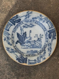 Century Dutch Delft Blue and White Plate