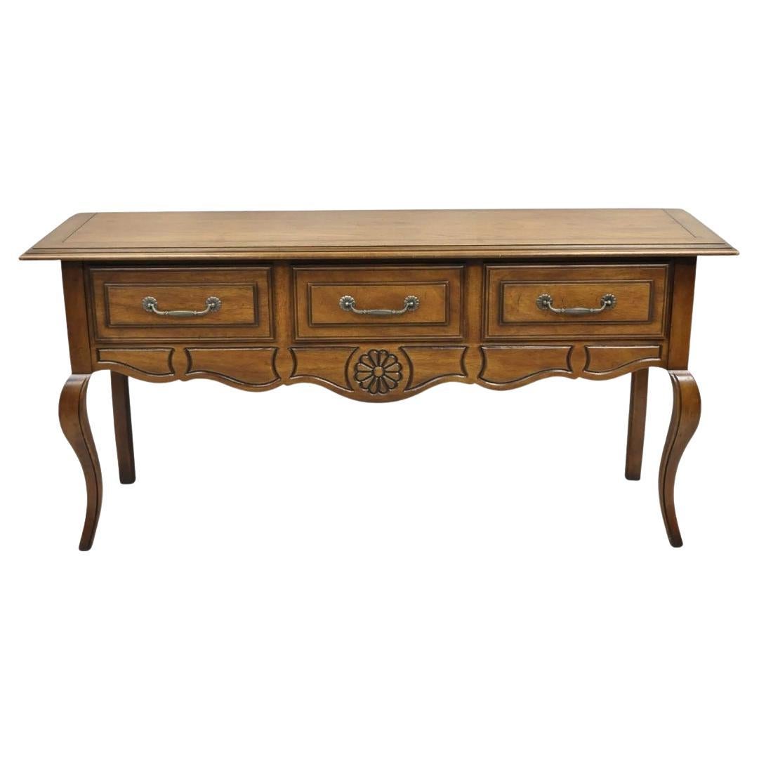 Jahrhundert Französisch Land provinziellen Stil geschnitzt Eiche & Pecan Wood Sideboard Buffet