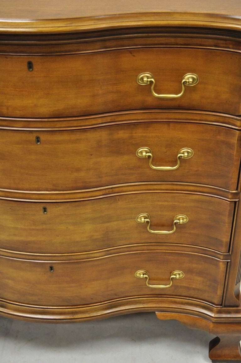 Chippendale Century Furn, American Life Collection Henry Ford Museum Cherry 4 Drawer Chest For Sale