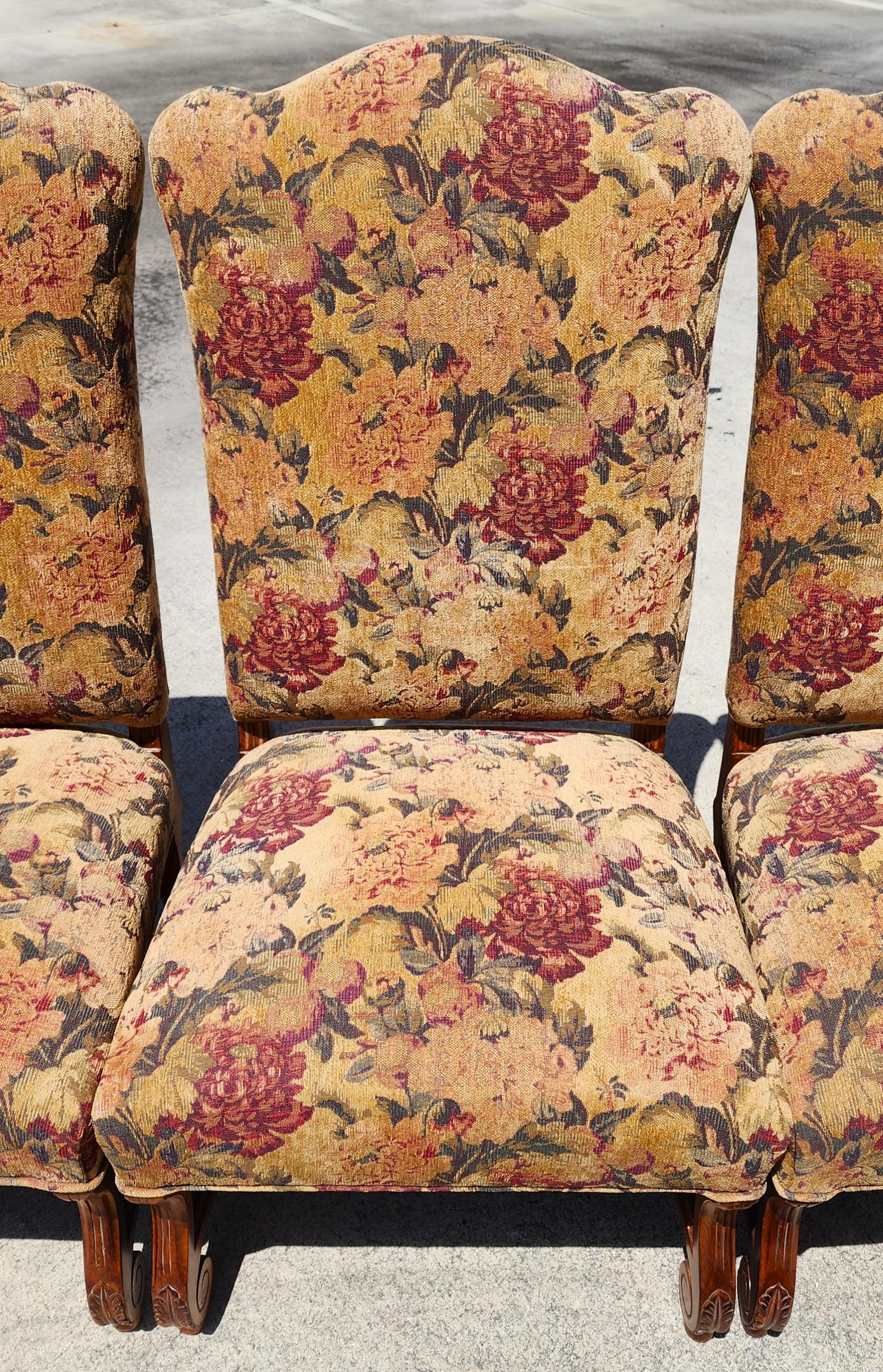 Chaises de salle à manger Amelia de Century Furniture Ancien monde toscan en vente 3