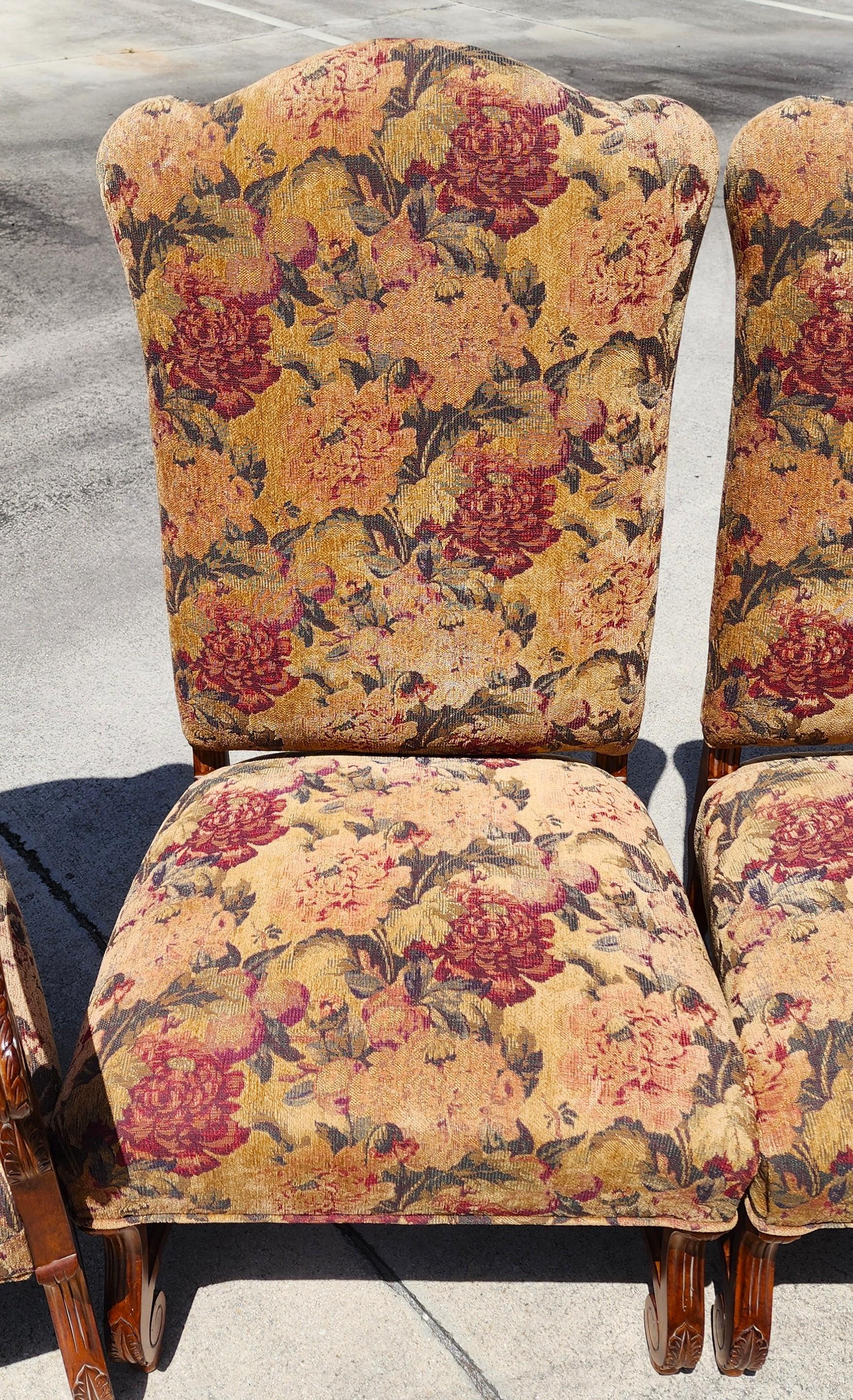Chaises de salle à manger Amelia de Century Furniture Ancien monde toscan en vente 4
