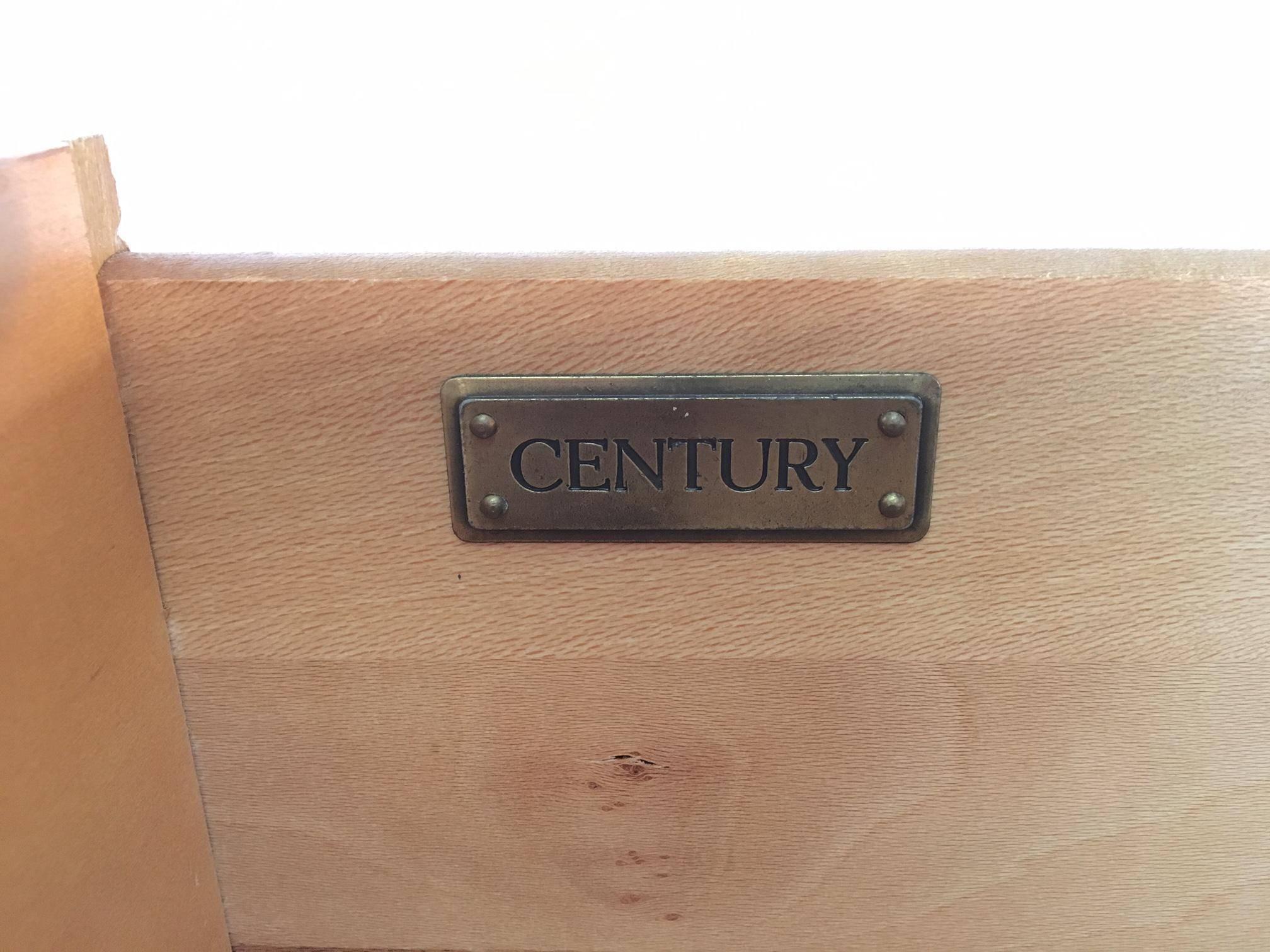 Century Furniture Burl Wood Asian Chinoiserie Server 4