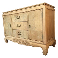 Century Furniture Burl Wood Asian Chinoiserie Server