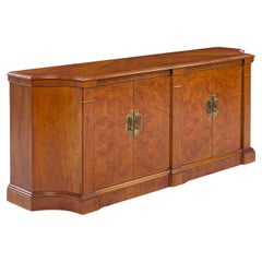 Century Furniture Burlwood and Oak Credenza