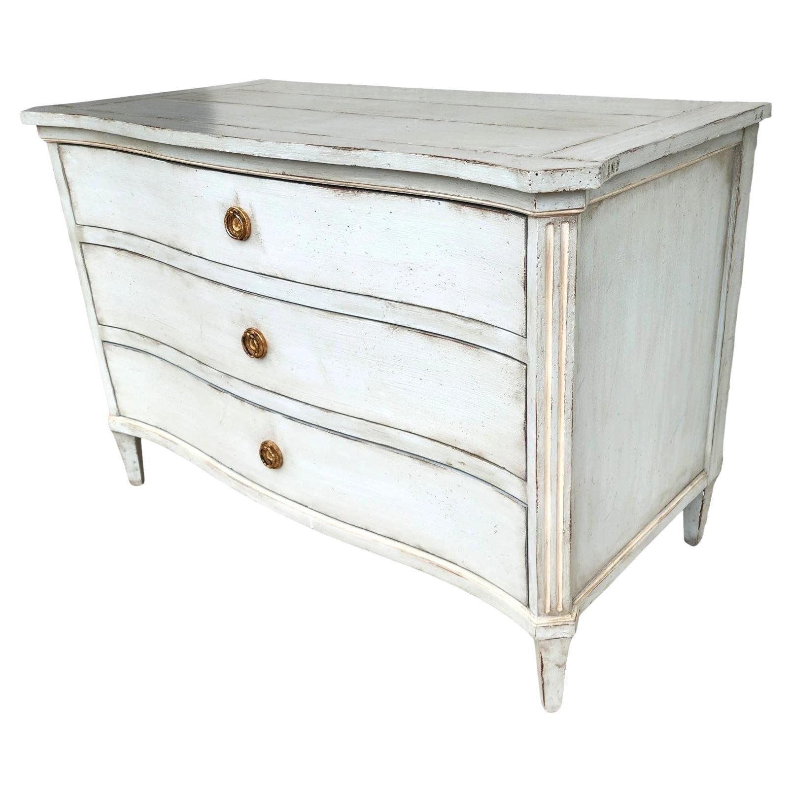 Century Furniture Chest of Drawers French Country Distressed For Sale