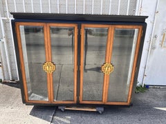 Century Furniture Chin Hua Burl wood Vitrine by Raymond Sobota