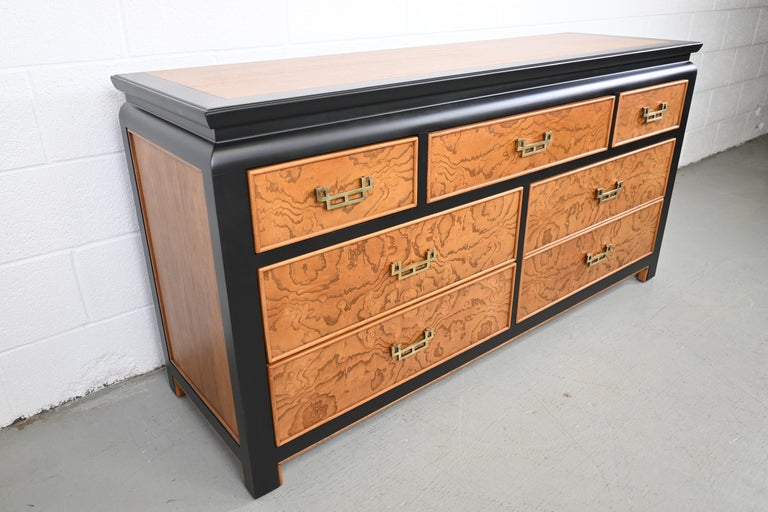 Lacquered Century Furniture Chin Hua by Raymond Sobota Chinoiserie Dresser For Sale