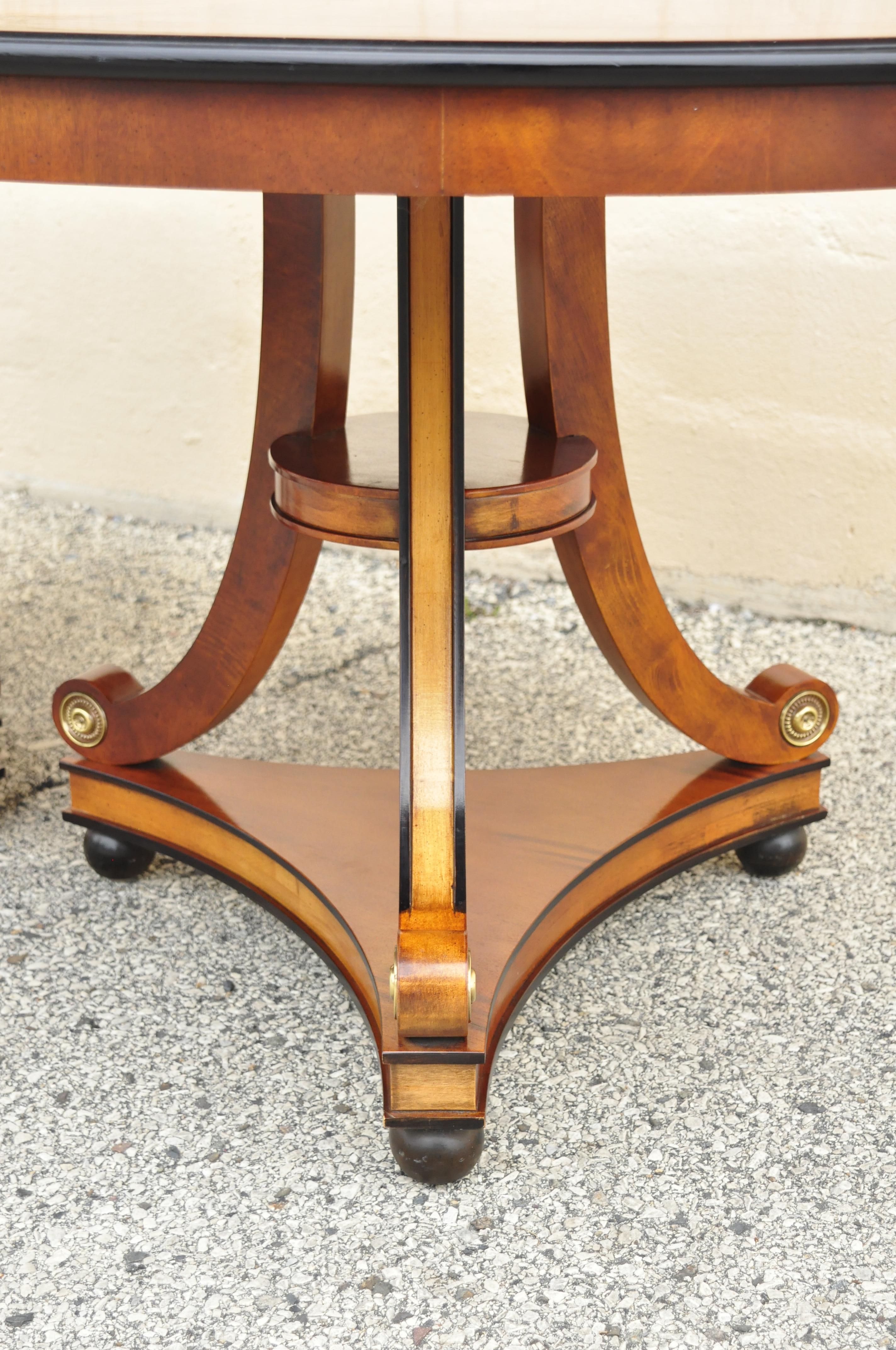 Century Furniture Co. Capuan Collection Biedermier Double Pedestal Dining Table 3