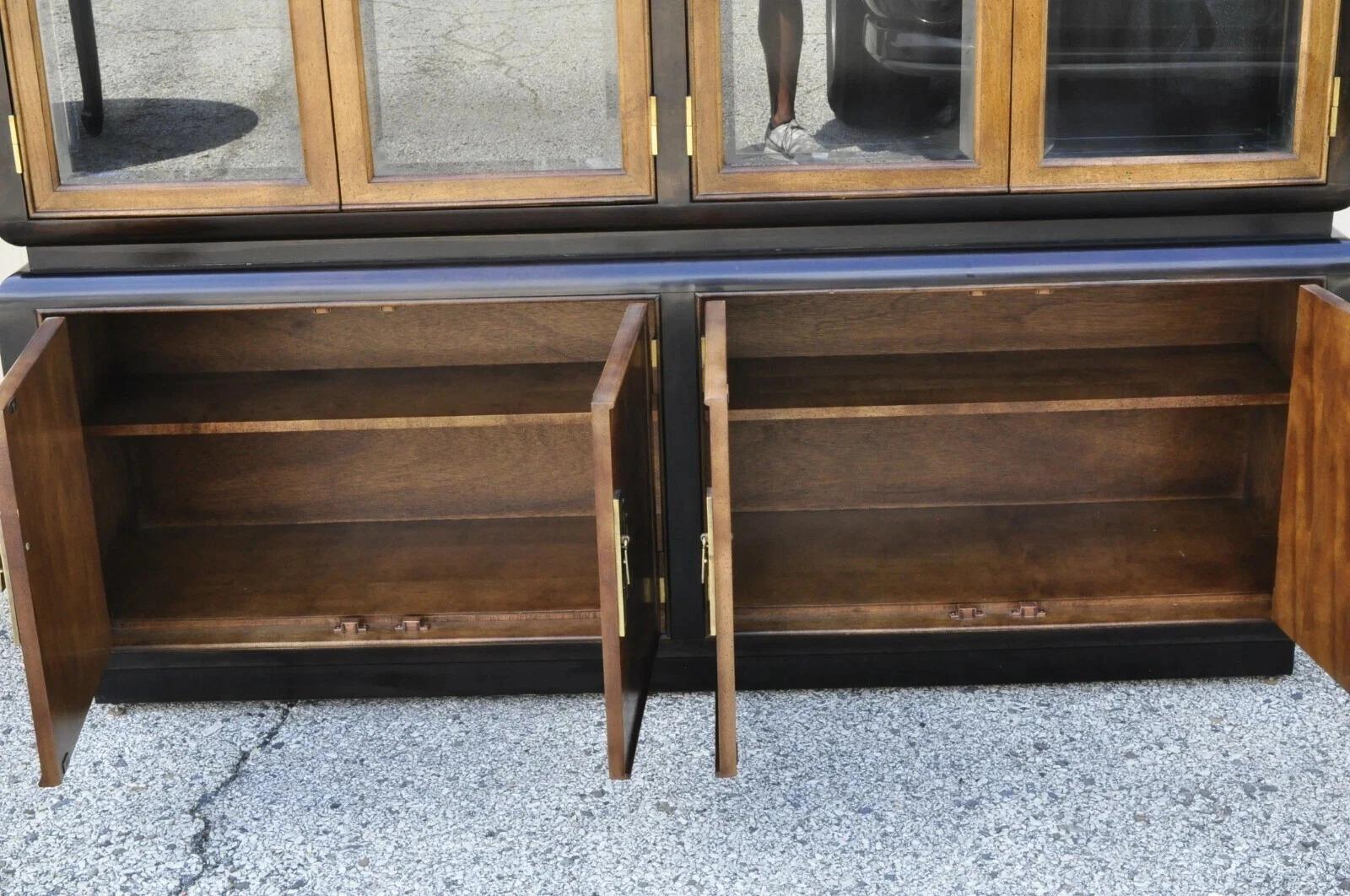 Century Furniture Co Chin Hua Burl Wood, espositore cinese per porcellane Libreria 3