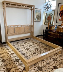 Century Furniture Company Ray Sabota Designed Illuminated Alcove Queen Size Bed