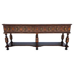 Century Furniture Console Buffet Sofa Table Beach House