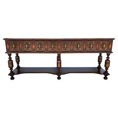 Century Furniture Console Buffet Sofa Table Beach House