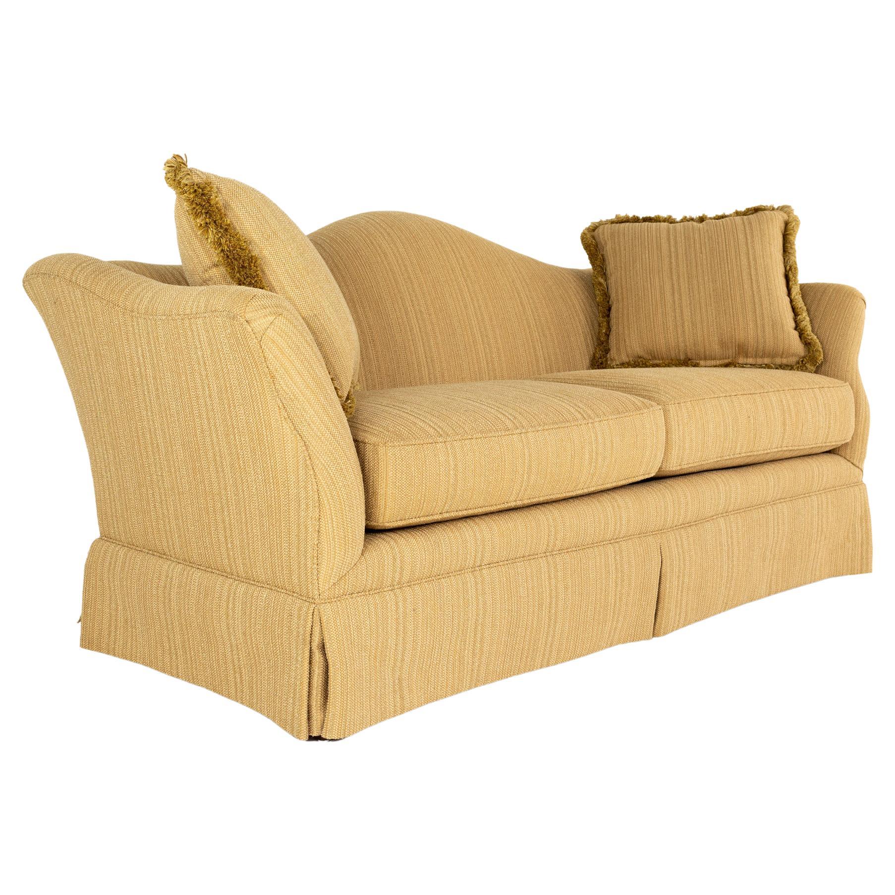 Century Furniture Contemporary Loveseat Sofa For Sale