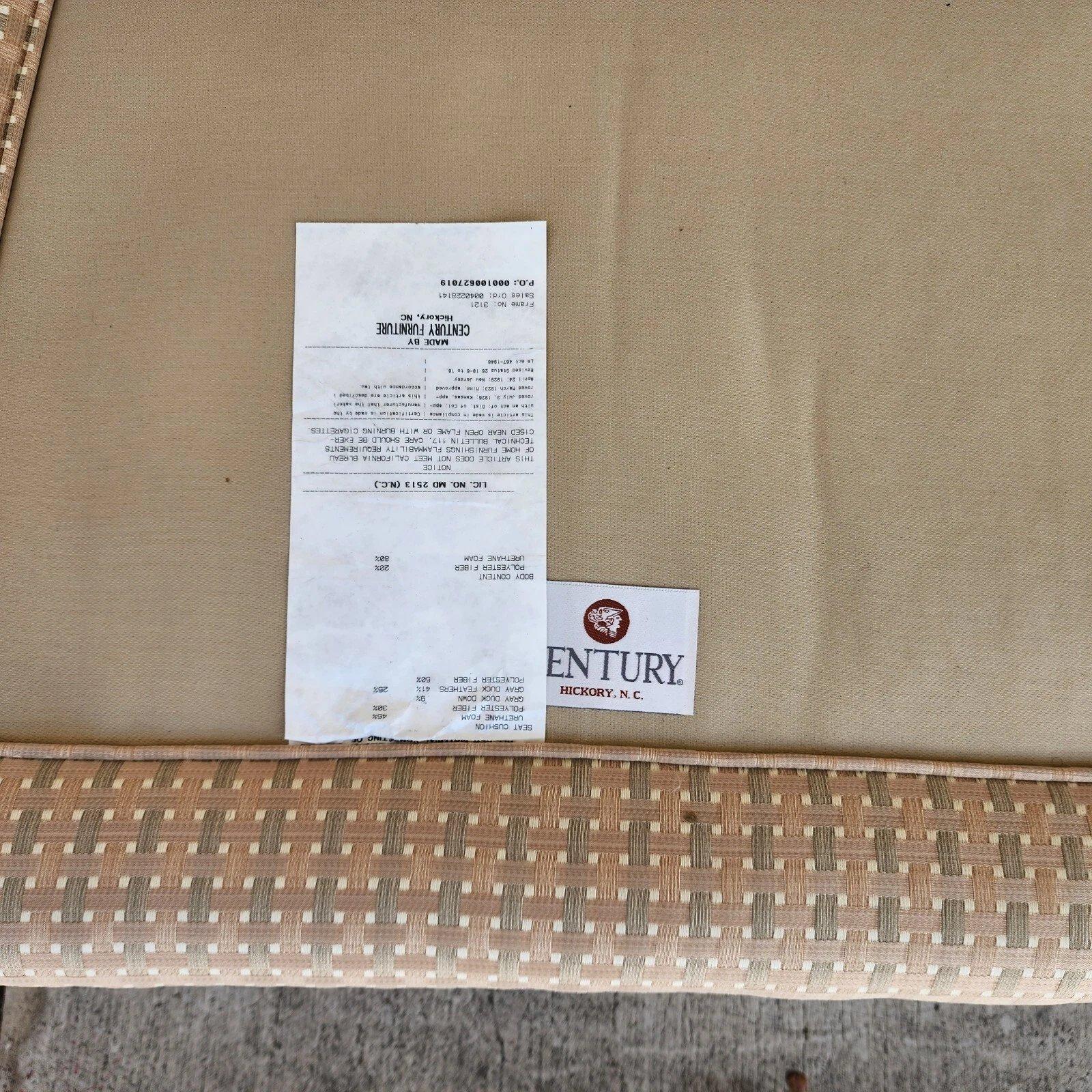 Paire de chaises longues de style campagne française de Century Furniture en vente 10