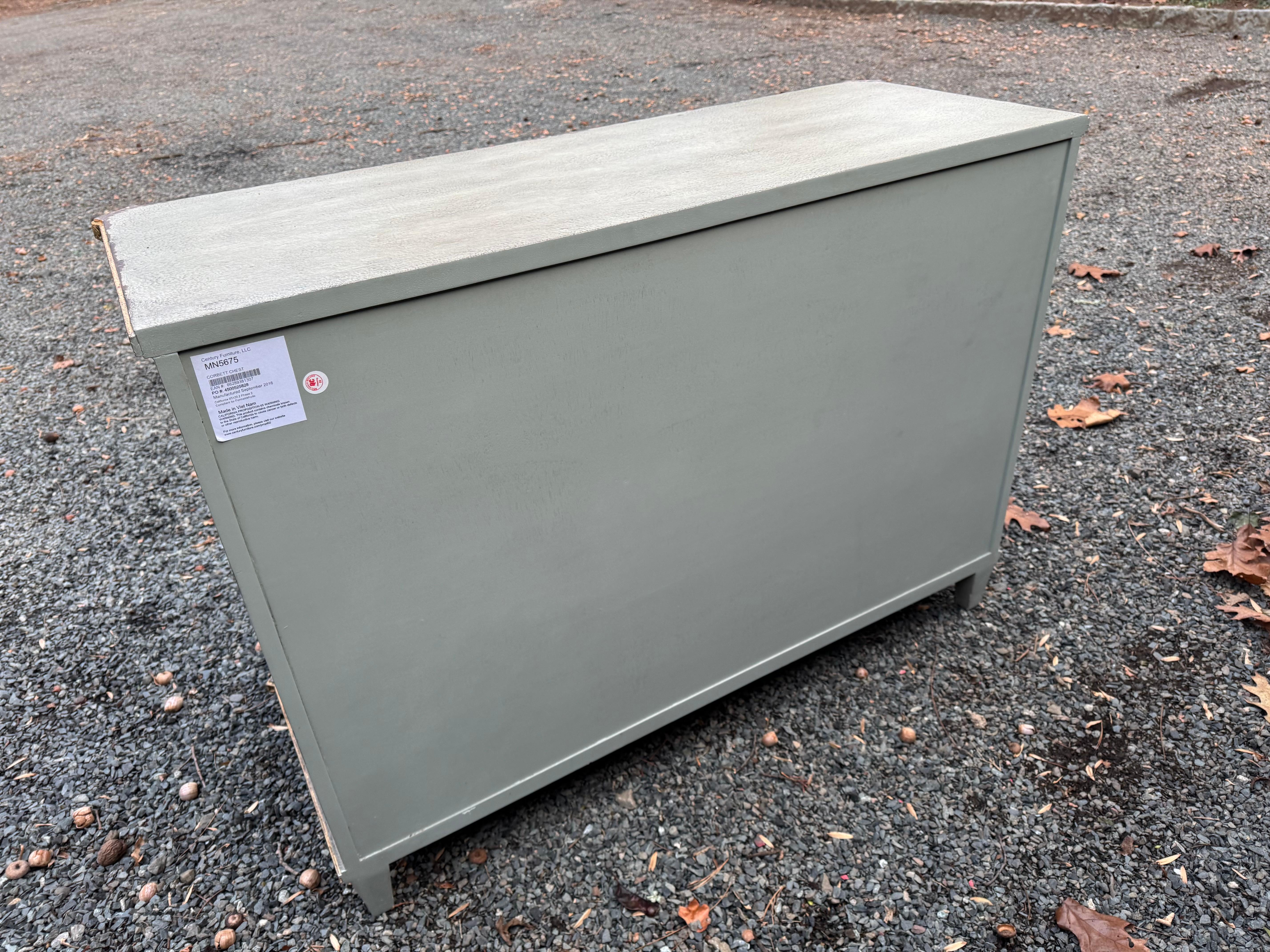 Century Furniture French Provincial Style Painted Chest of Drawers 4