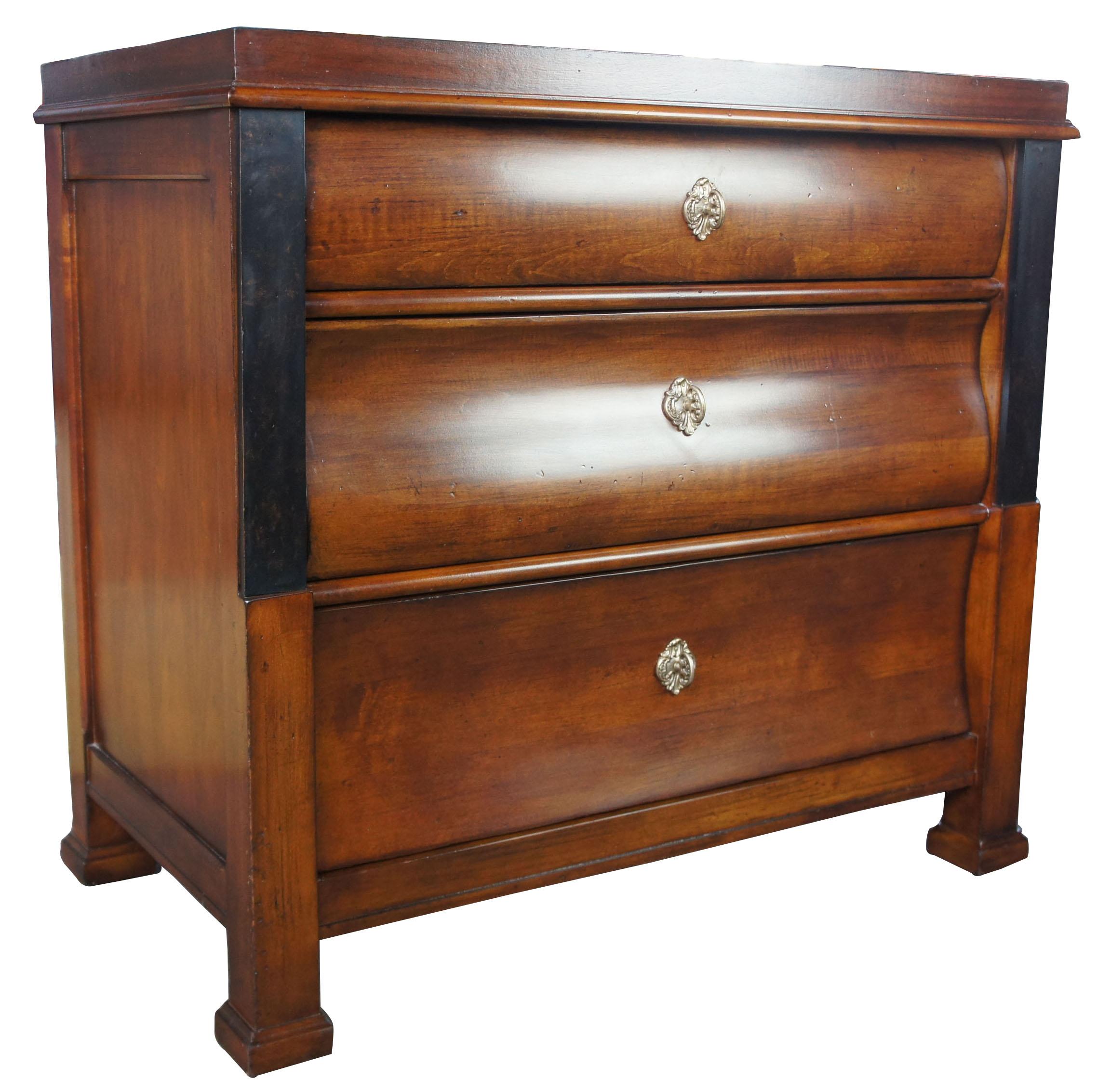 Century Furniture Ingre nightstand bedside chest consulate Napoleon neoclassical

591-226
Made from Maple & Walnut Veneers

Consulate is inspired by the furniture designs of the era following the French Revolution, the age of Napoleon