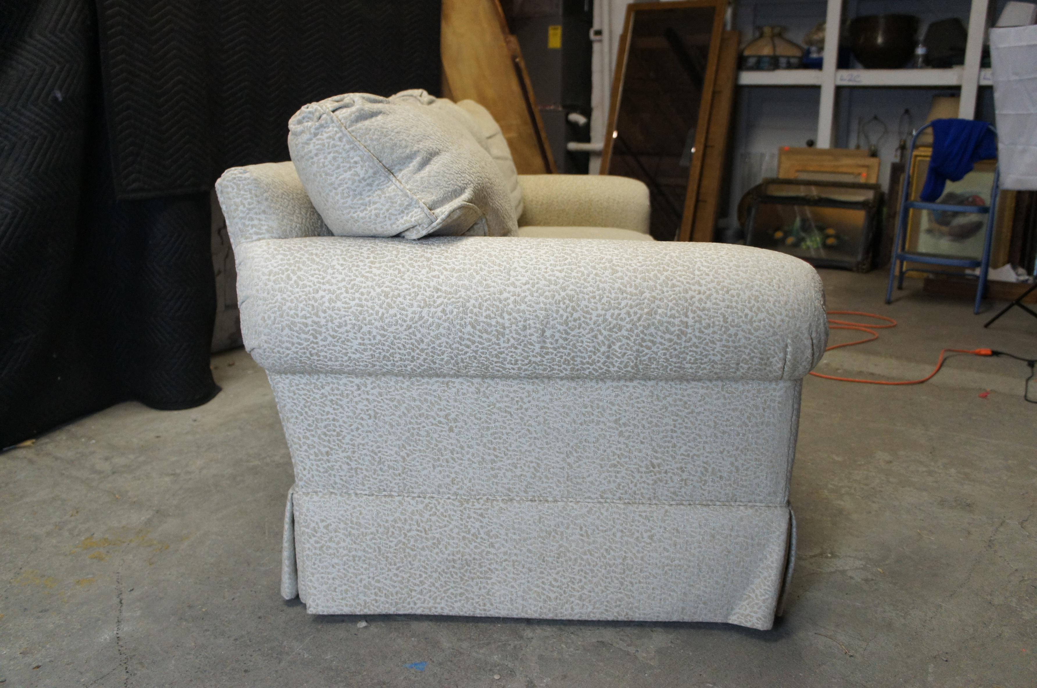 Century Furniture LTD7600-3C Cornerstone 3 Seater Leopard Print Upholstered Sofa 4