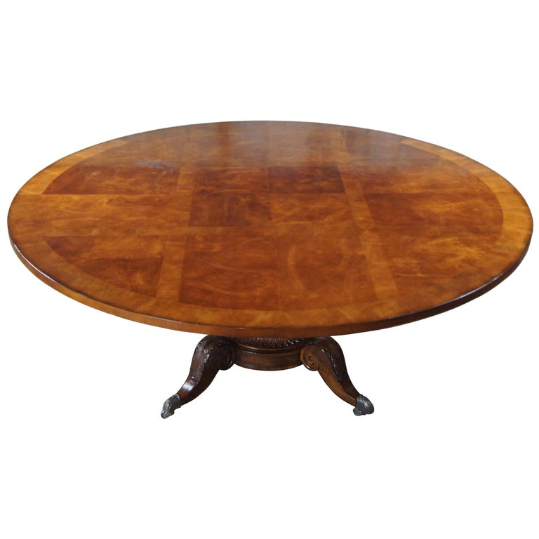 Century Furniture Maple Norfolk Round Pedestal Dining Table 53 307t At 1stdibs Century Furniture Maple Norfolk Round, Round Table Norfolk