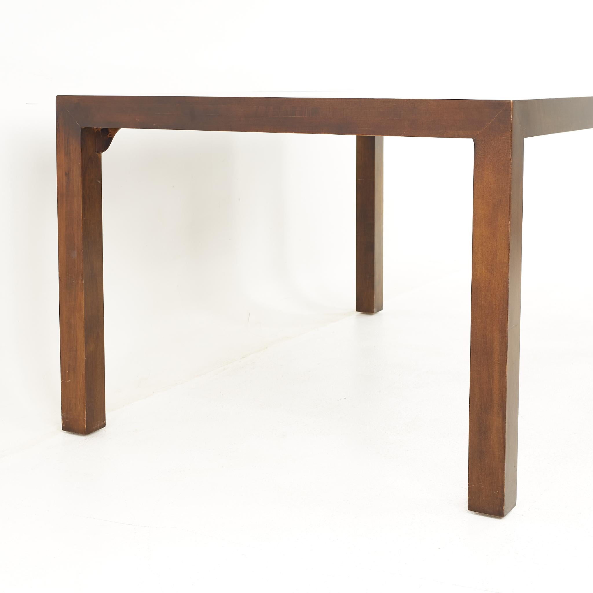 Century Furniture Mid-Century Burlwood Dining Table 7