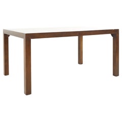 Century Furniture Mid-Century Burlwood Dining Table