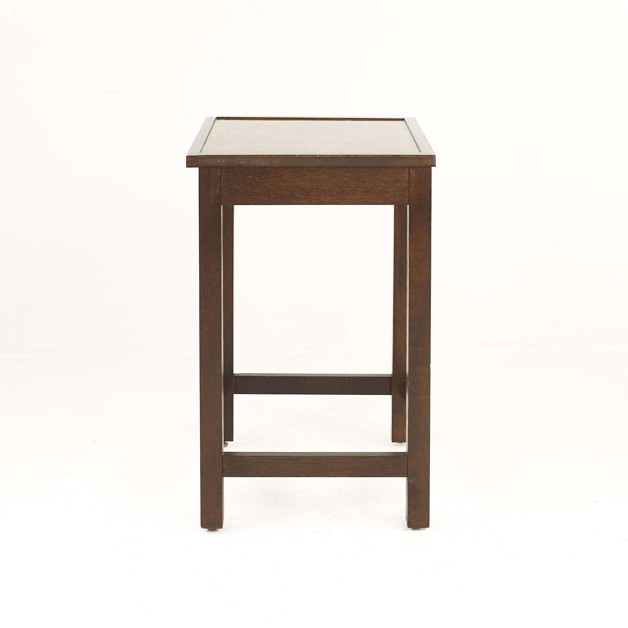 Century Furniture mid-century burlwood side table

The side table measures: 19 wide x 19 deep x 29.5 inches high

All pieces of furniture can be had in what we call restored vintage condition. That means the piece is restored upon purchase so