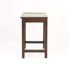 Century Furniture Mid-Century Burlwood Side Table