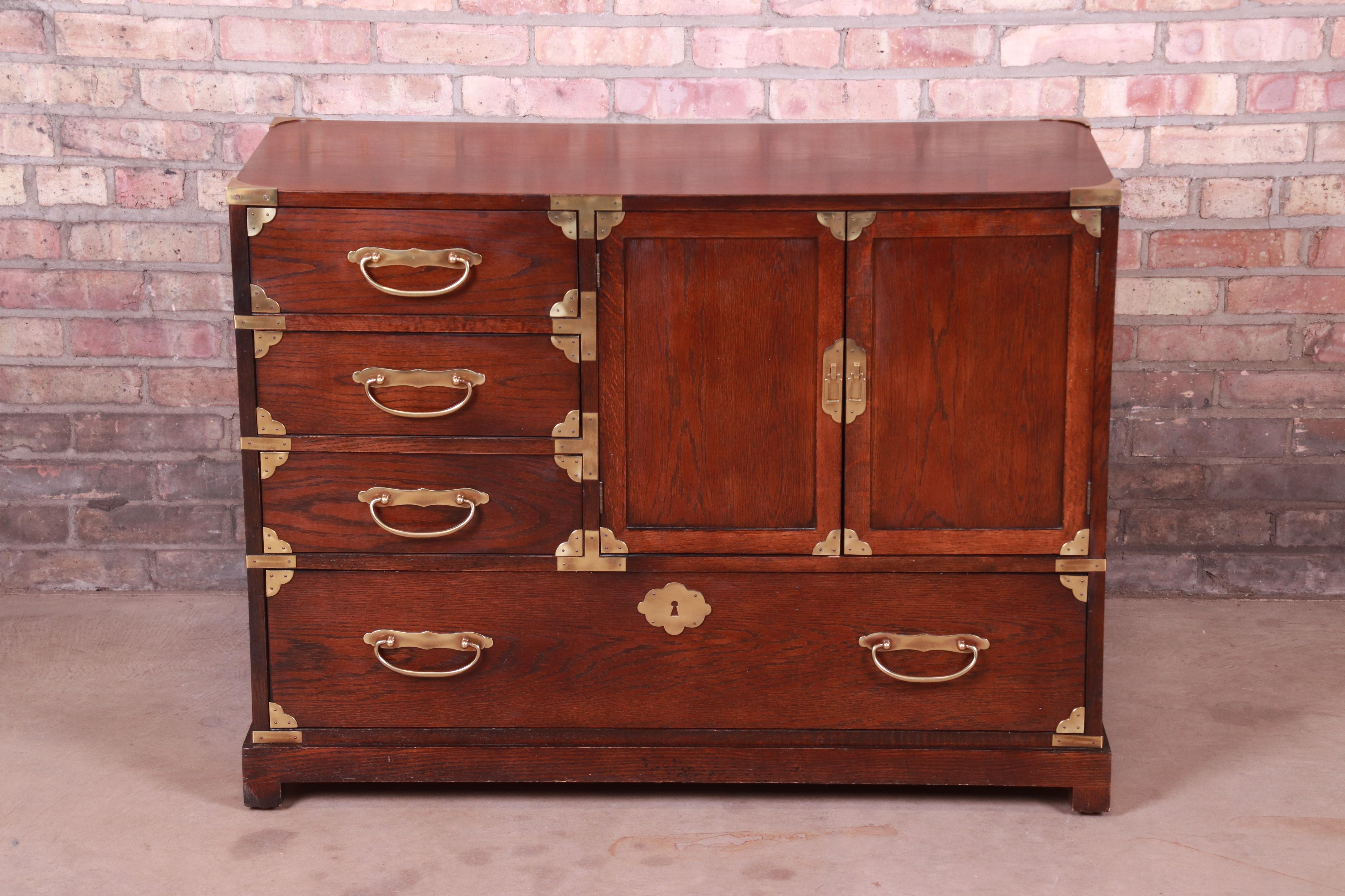 Mid-Century Modern Century Furniture Midcentury Hollywood Regency Chinoiserie Dresser Chest