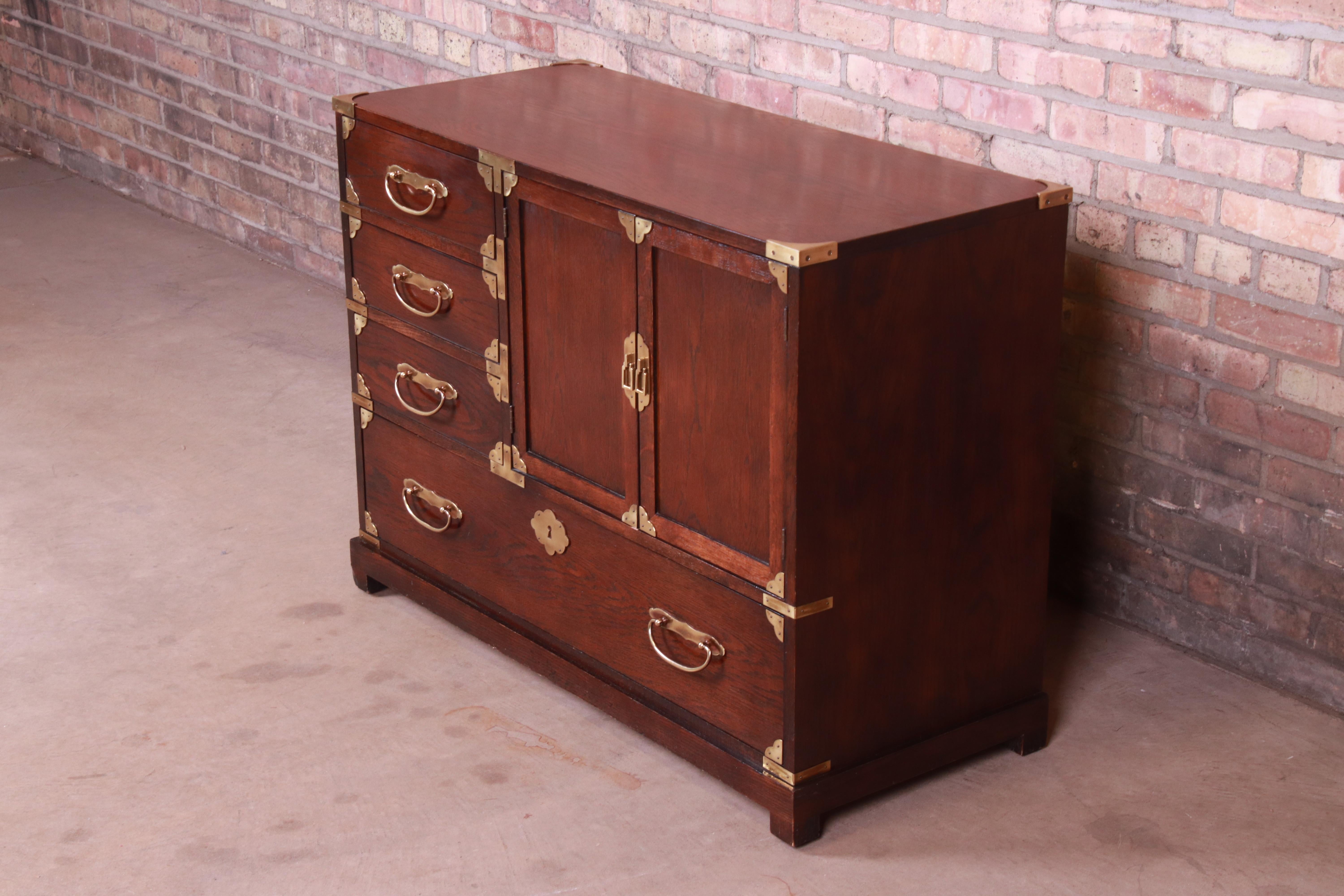 American Century Furniture Midcentury Hollywood Regency Chinoiserie Dresser Chest