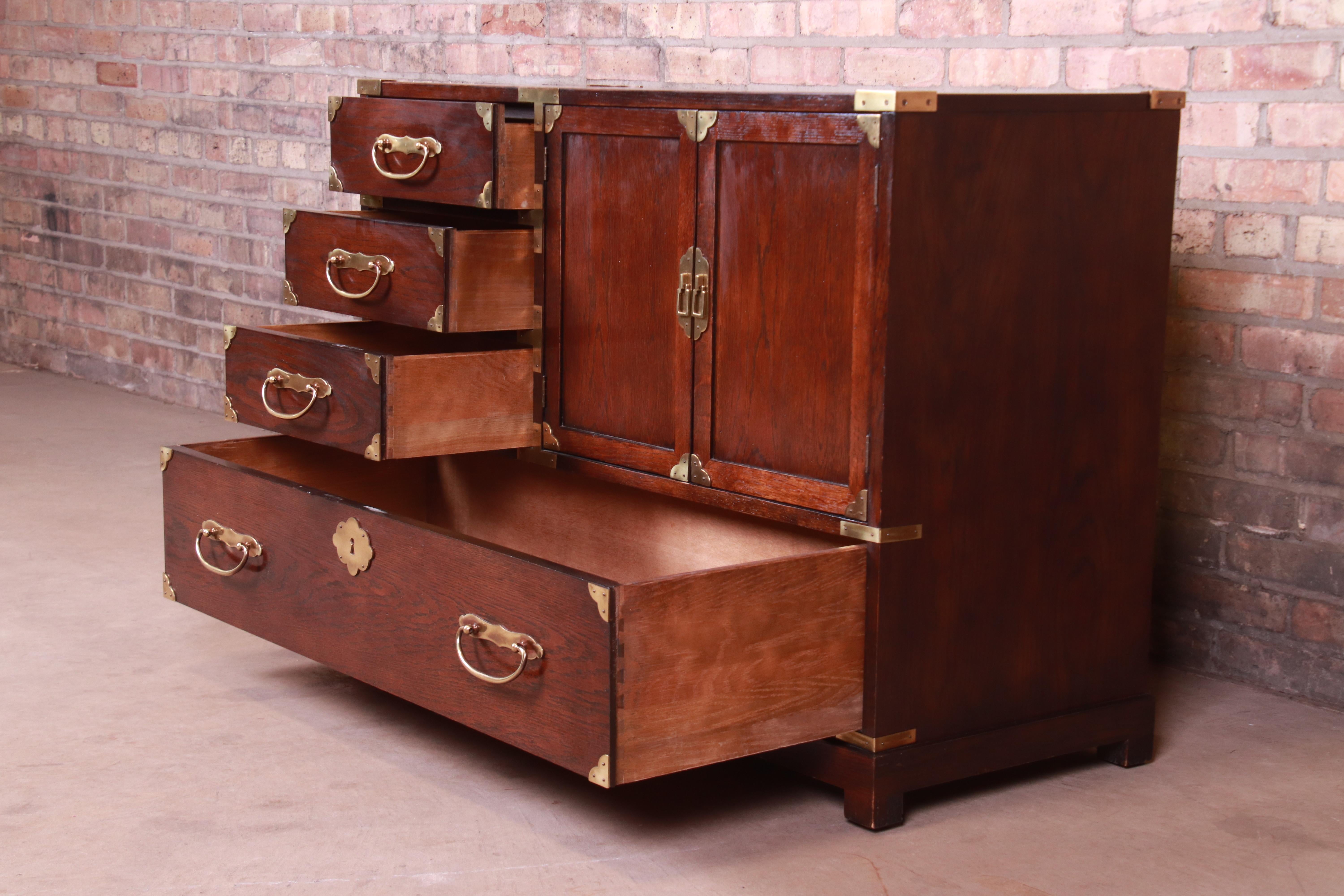 20th Century Century Furniture Midcentury Hollywood Regency Chinoiserie Dresser Chest